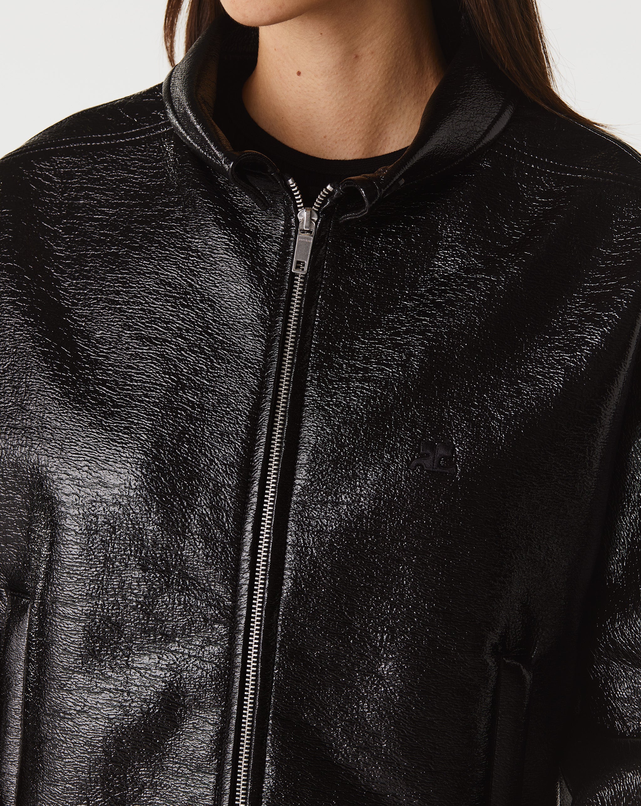 Vinyl Zipped Bomber