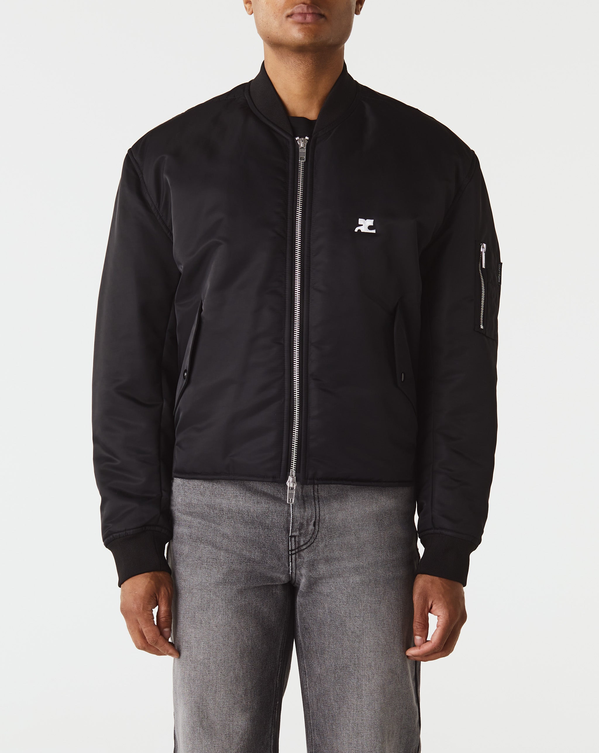 Embroidered Bomber Jacket