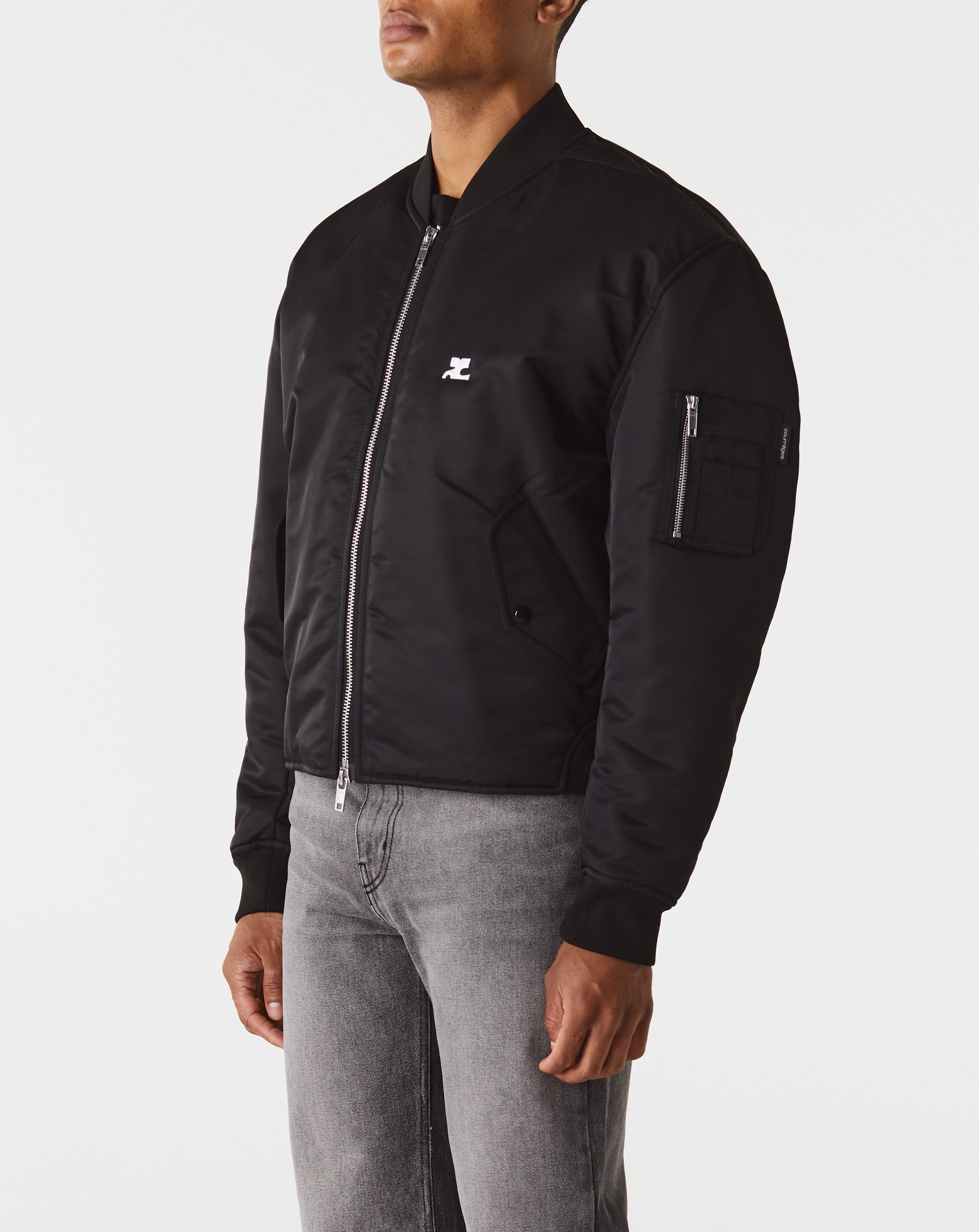 Embroidered Bomber Jacket