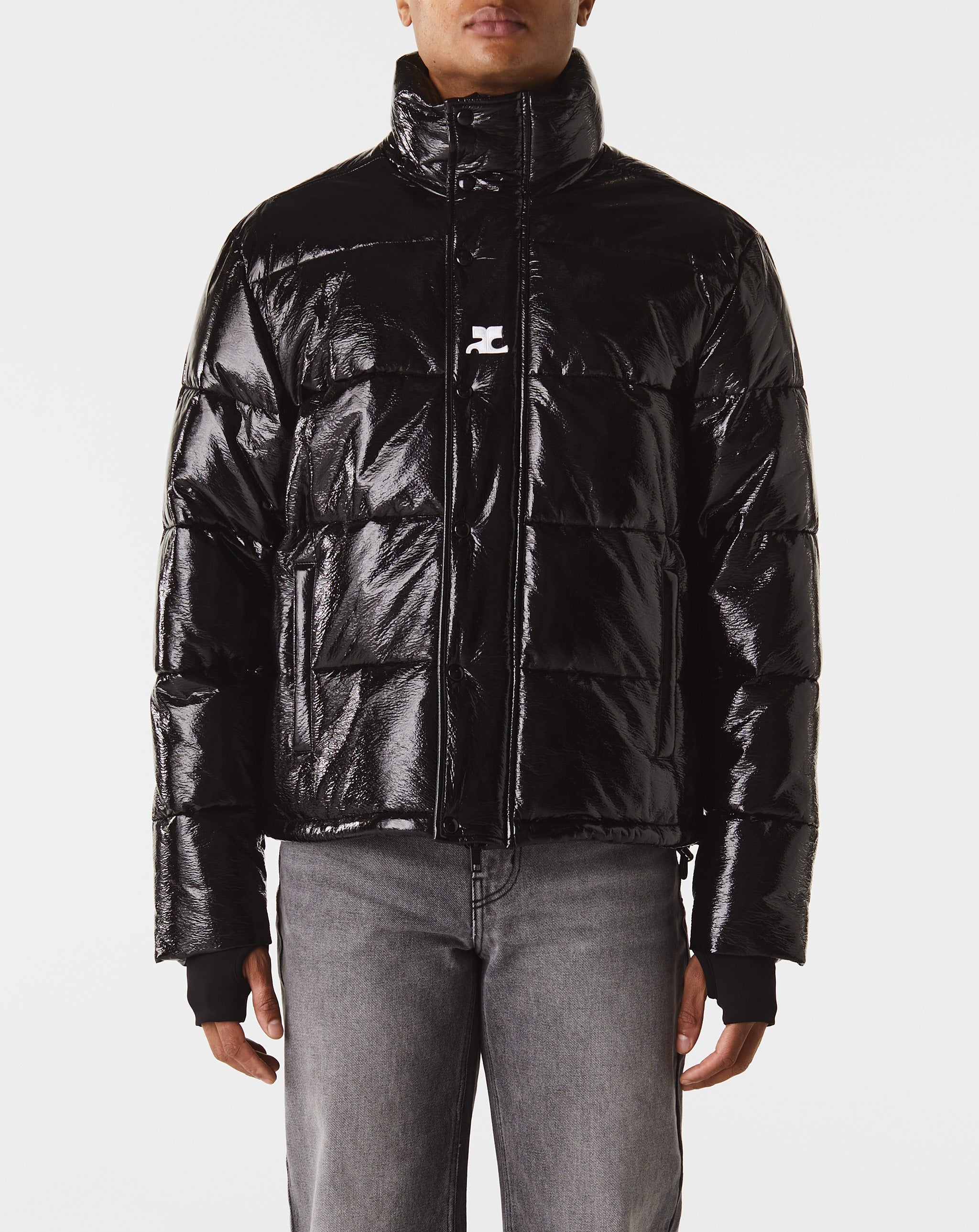Vinyl Puffer Jacket