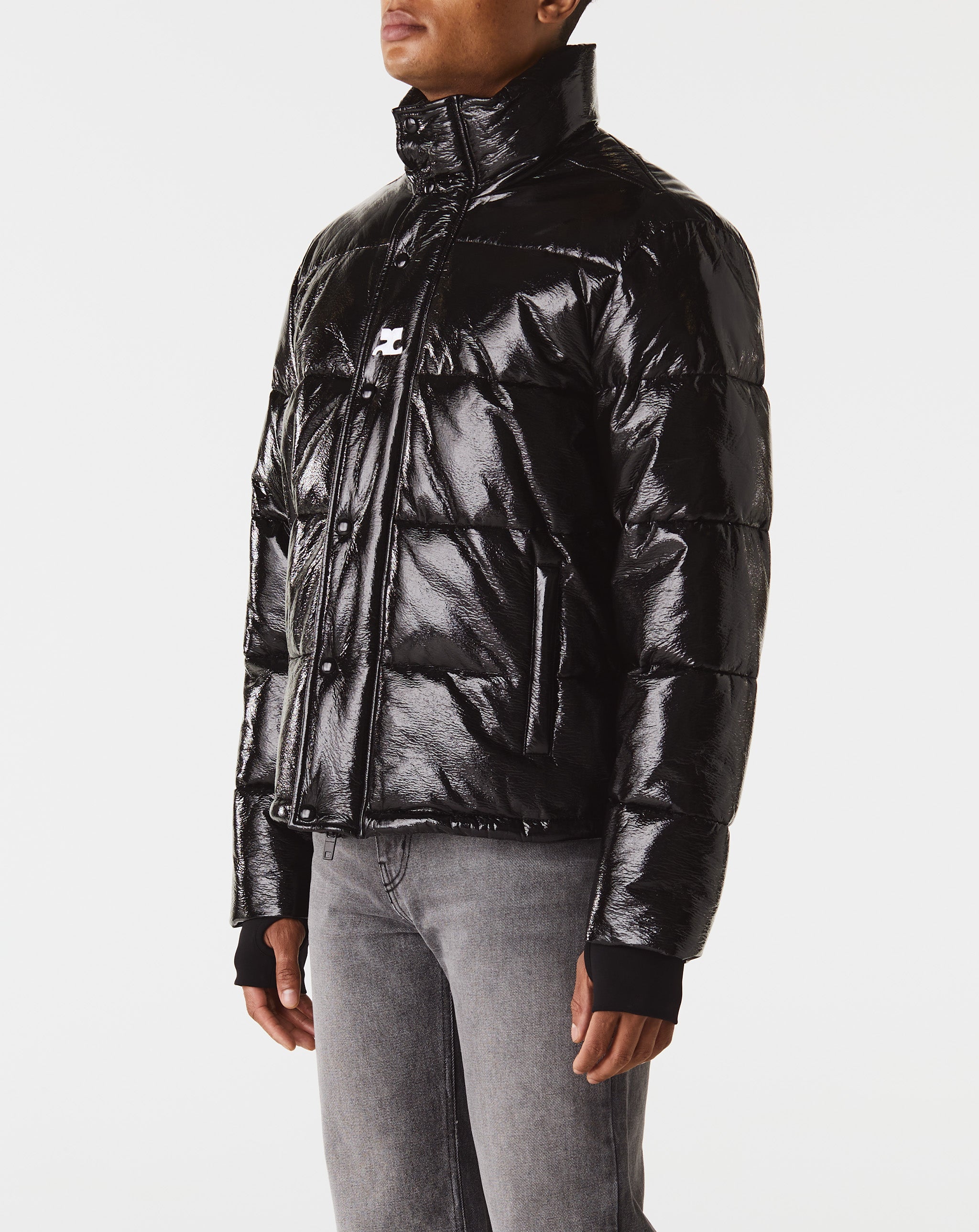 Vinyl Puffer Jacket