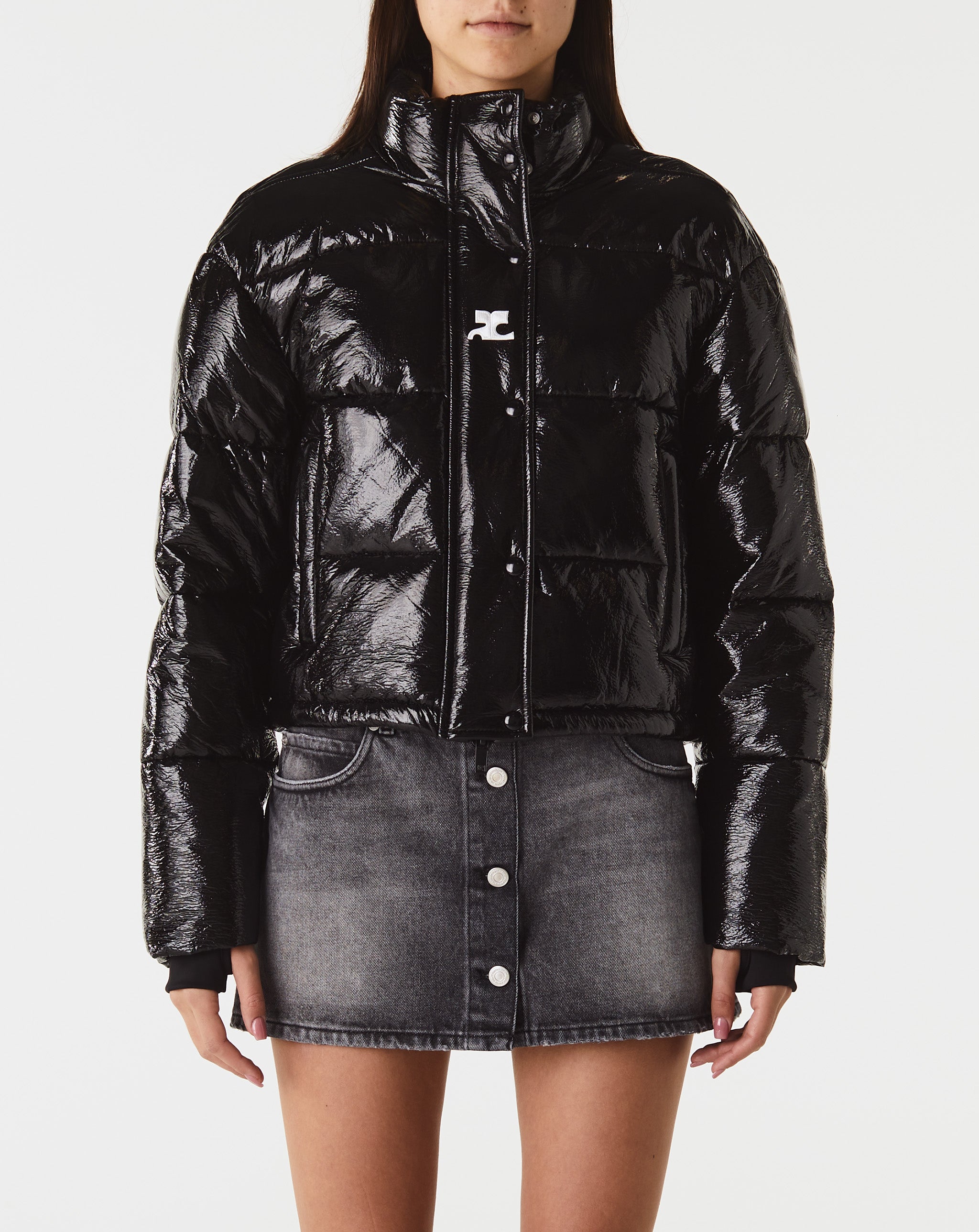 Vinyl Puffer Jacket