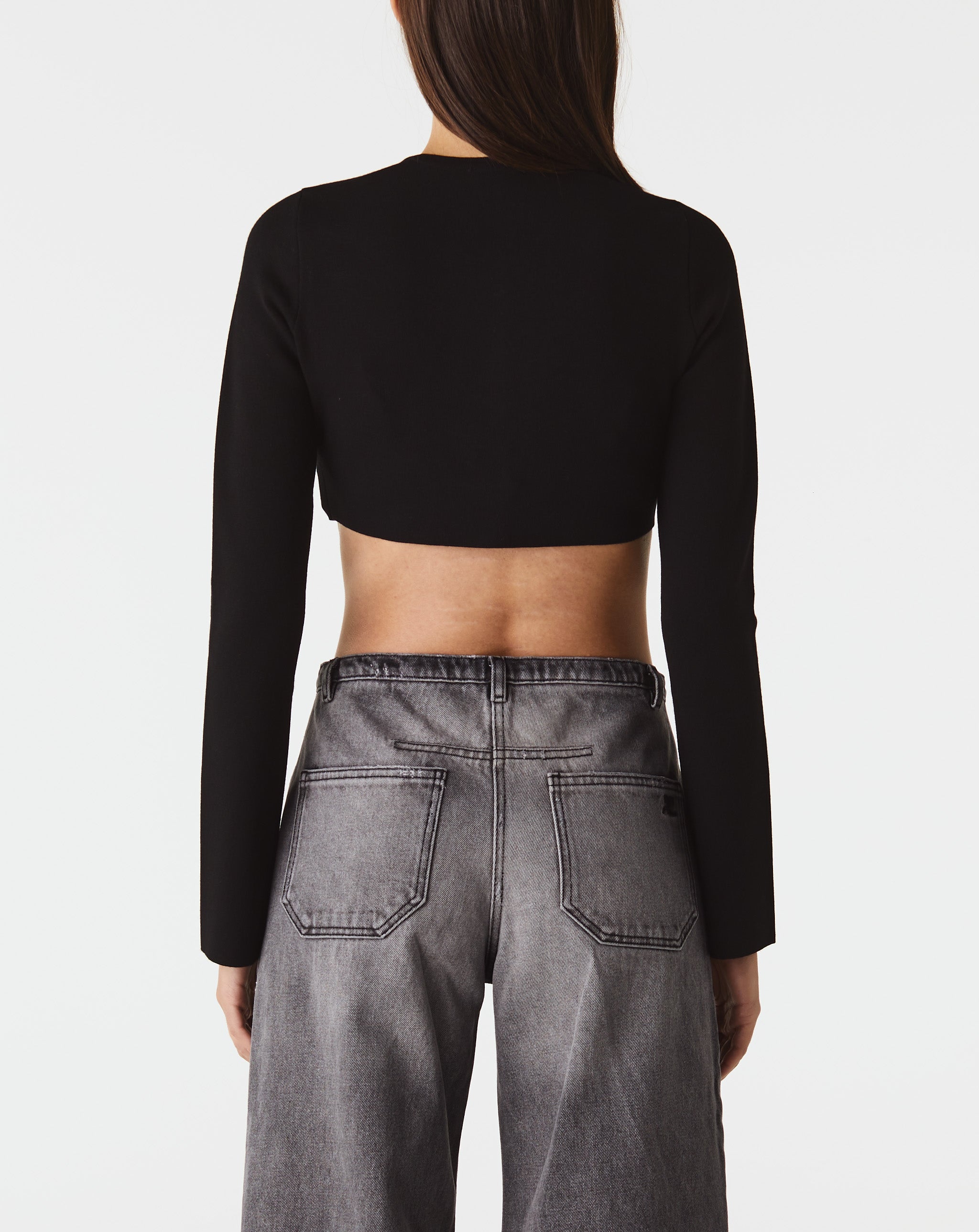 Knit Cropped Cardigan