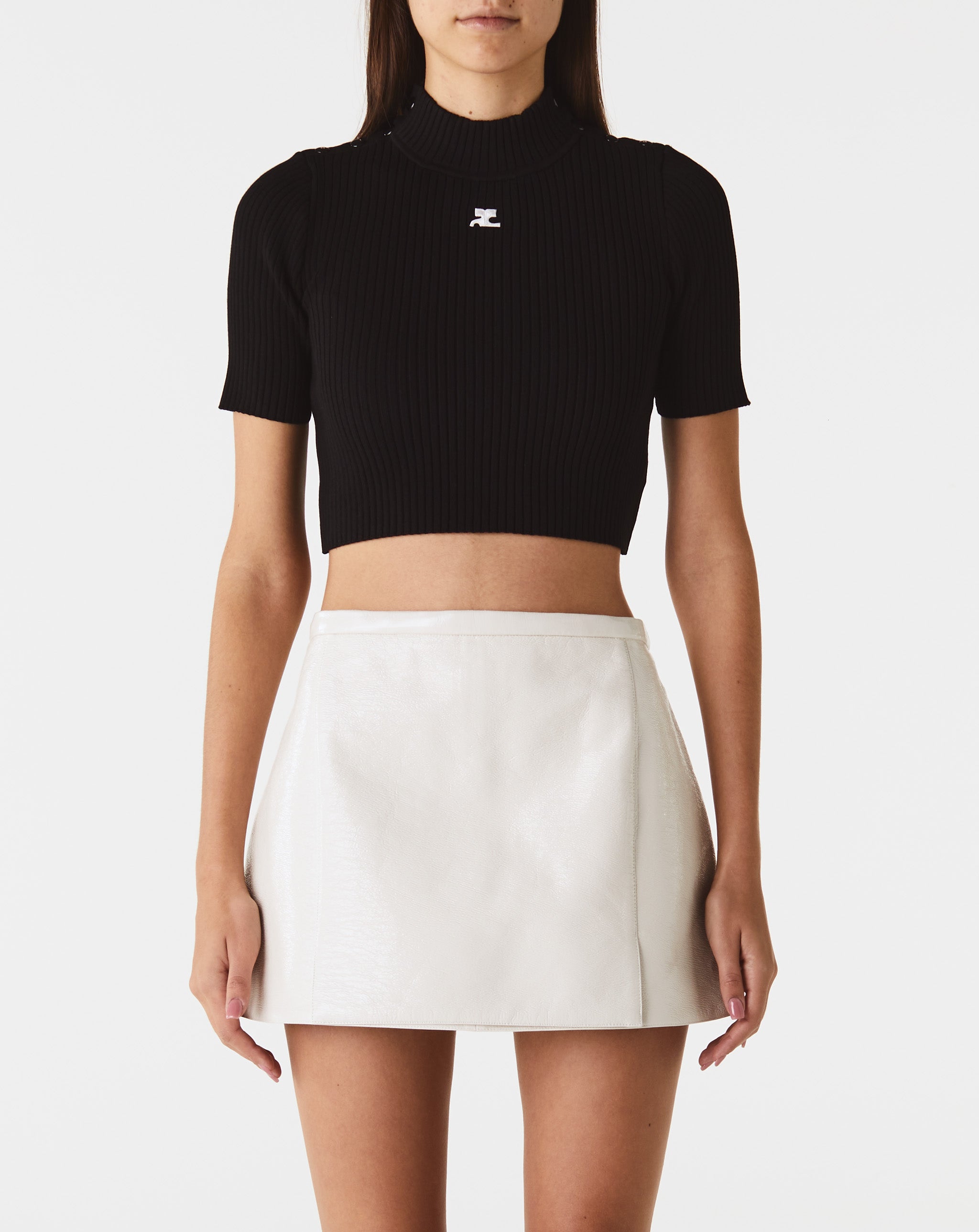 Rib Knit Crop Sweater