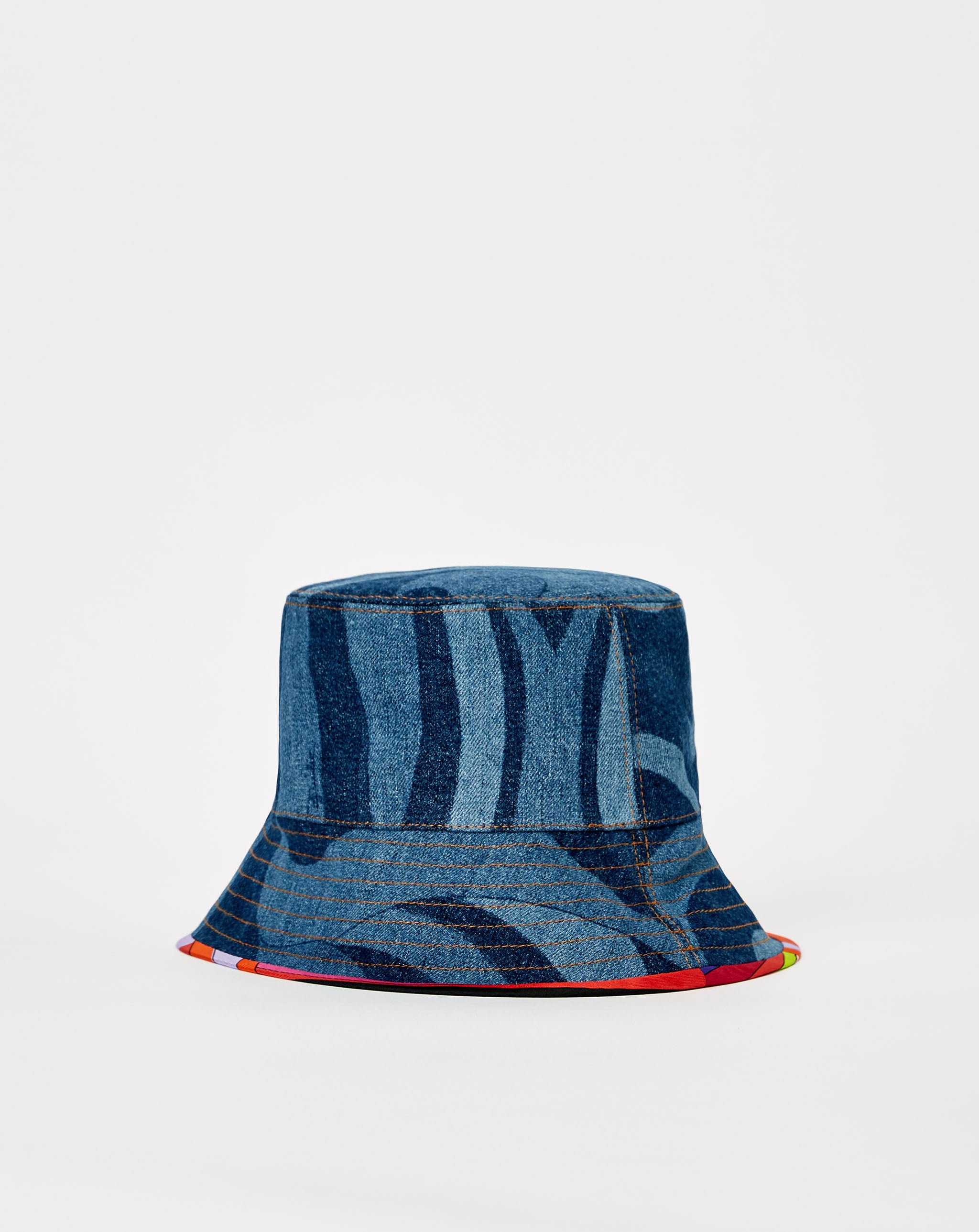 Laser Denim Bucket Hat