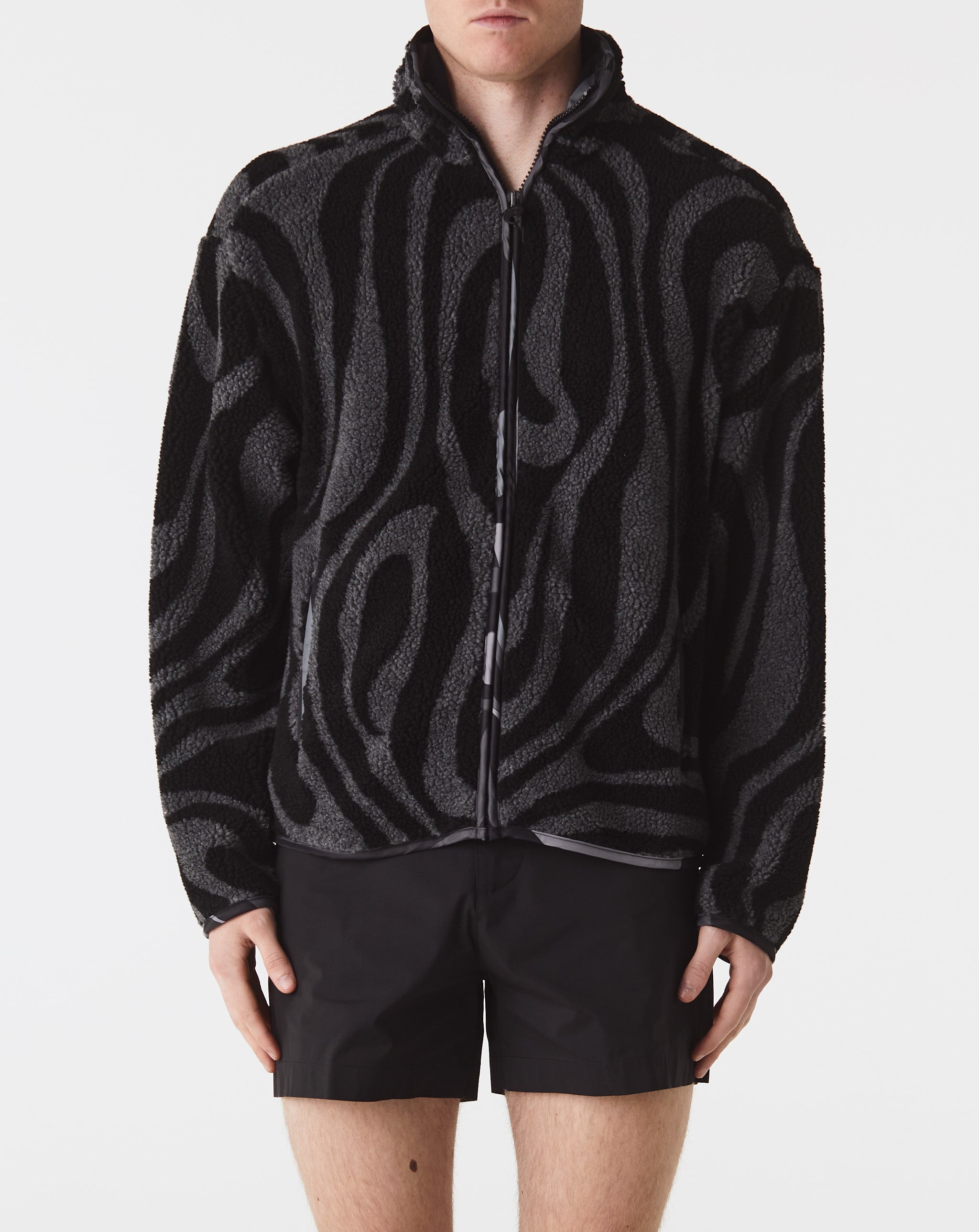 Curly Jacquard Blouson