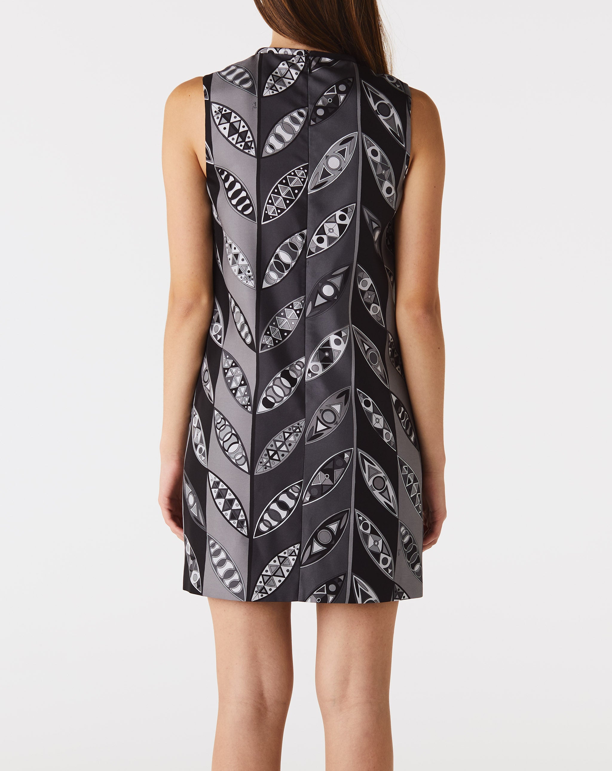 Silk Twill Short Dress
