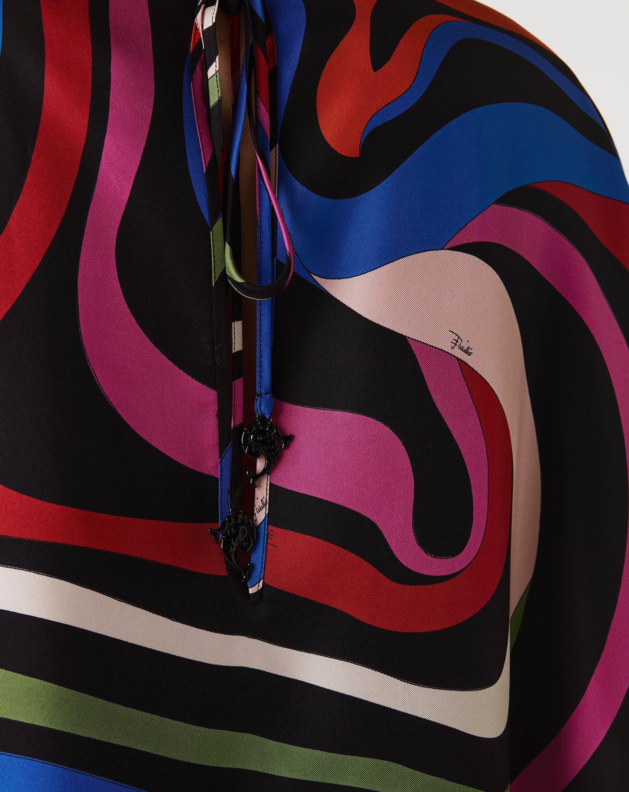 Silk Twill Kaftan