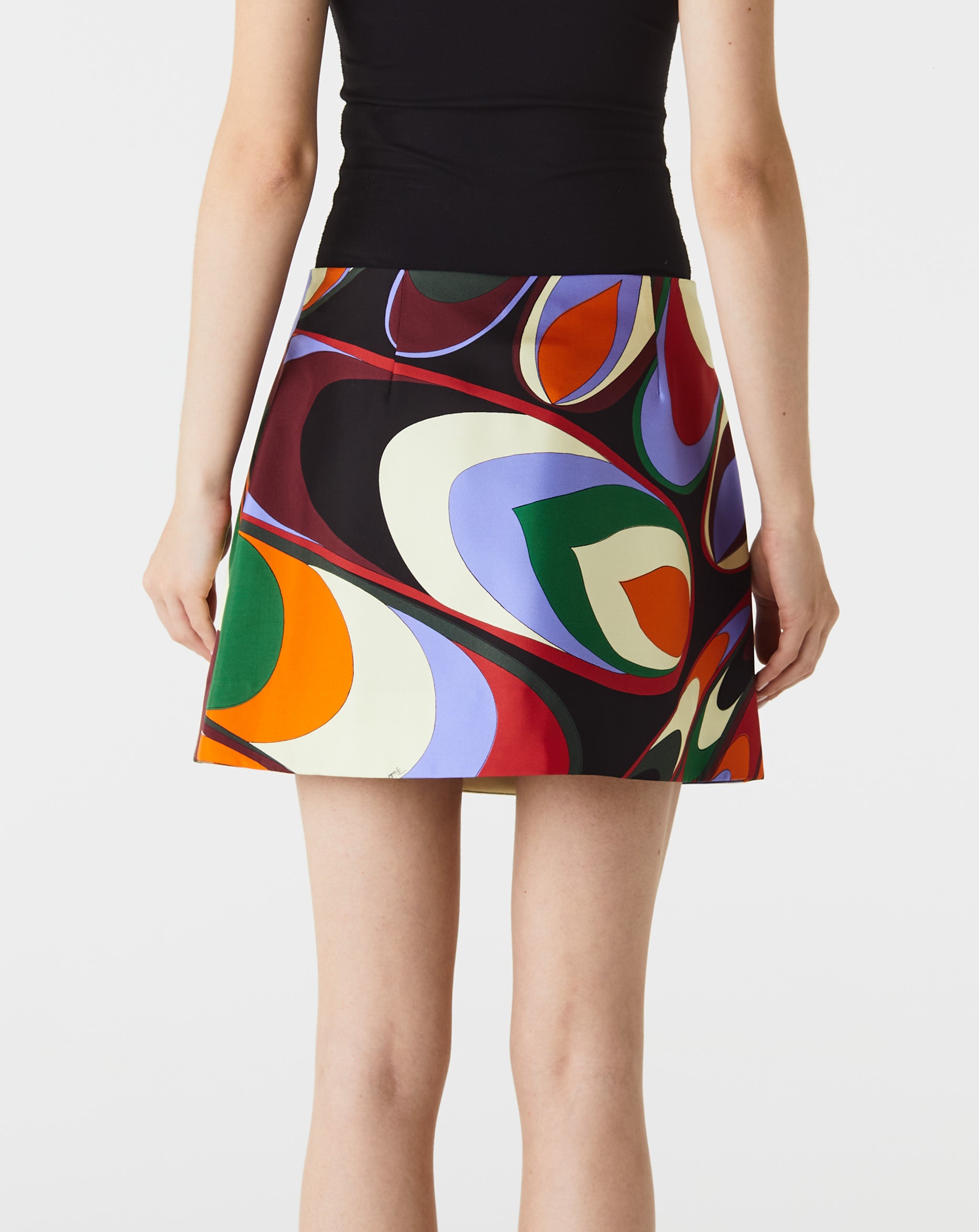 Silk Twill Skirt