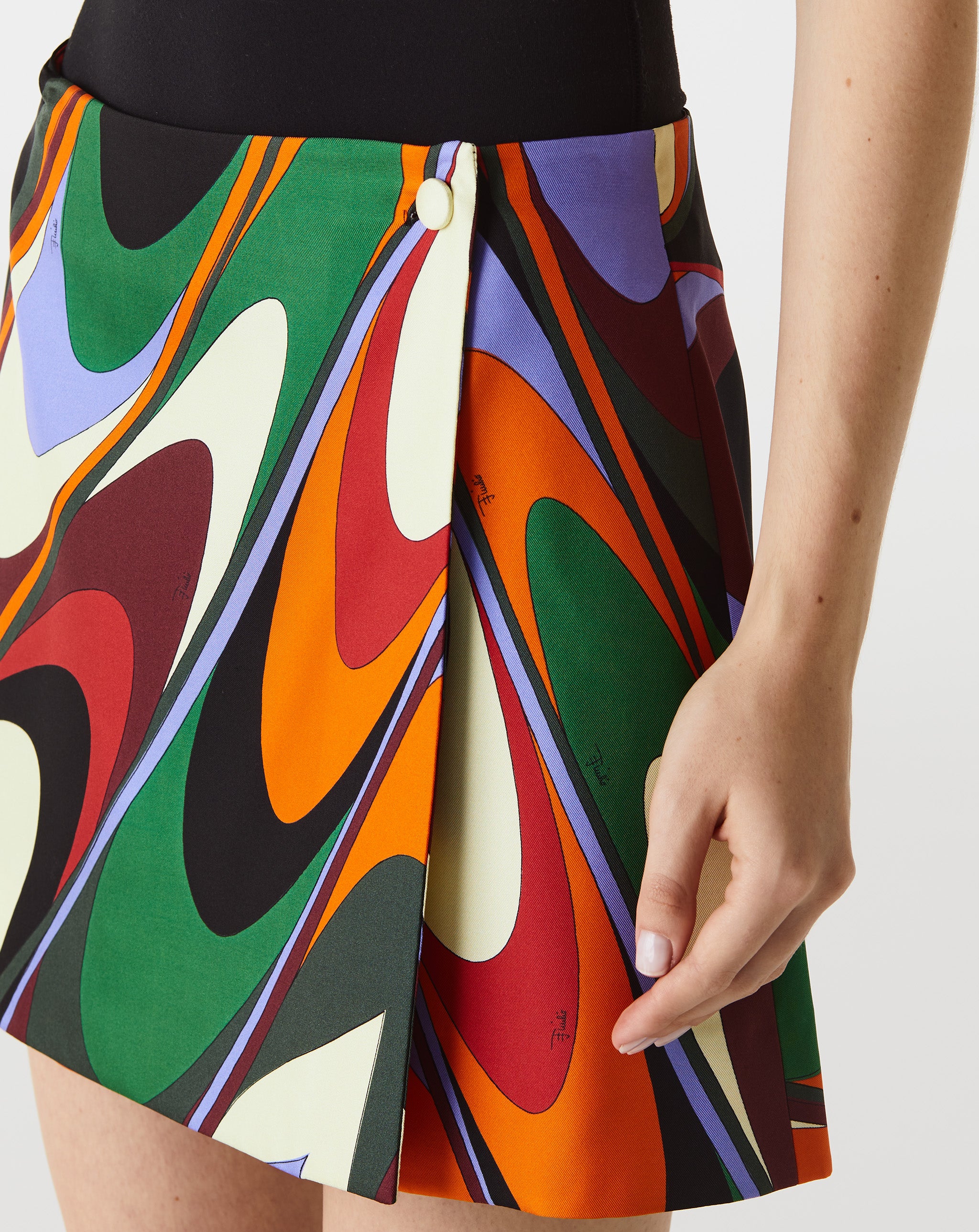 Silk Twill Skirt