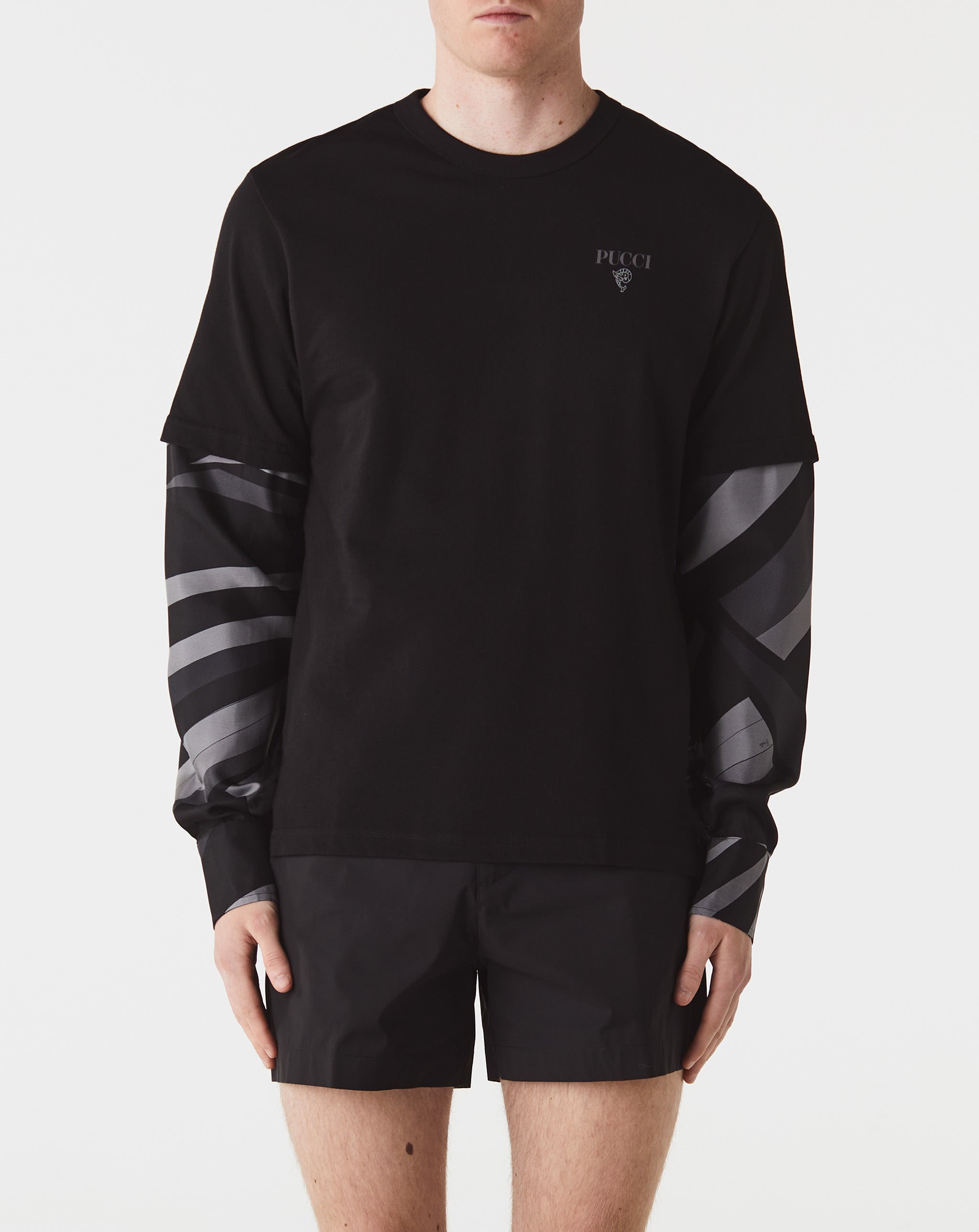 Cotton Jersey Long Sleeve T-Shirt