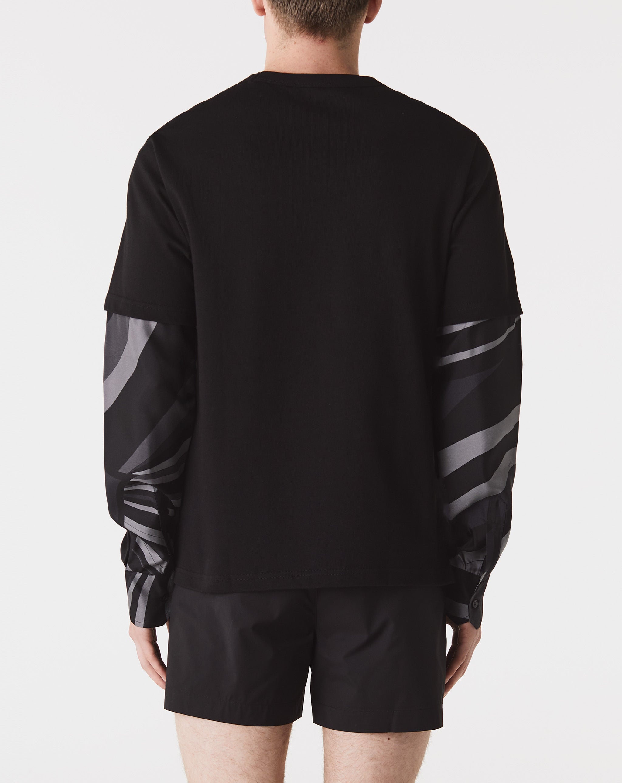 Cotton Jersey Long Sleeve T-Shirt