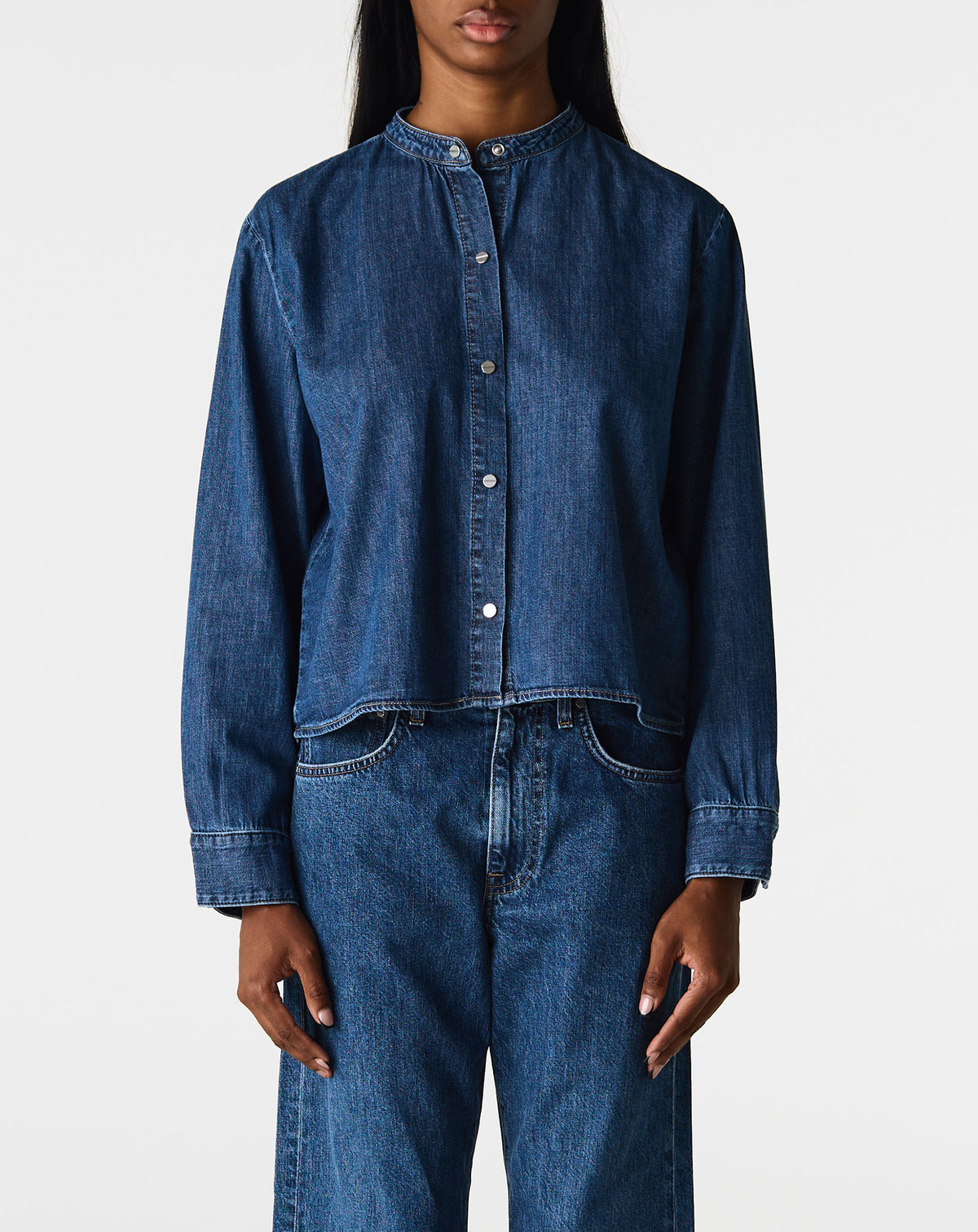 3/4 Siv Shirt Collar Stand