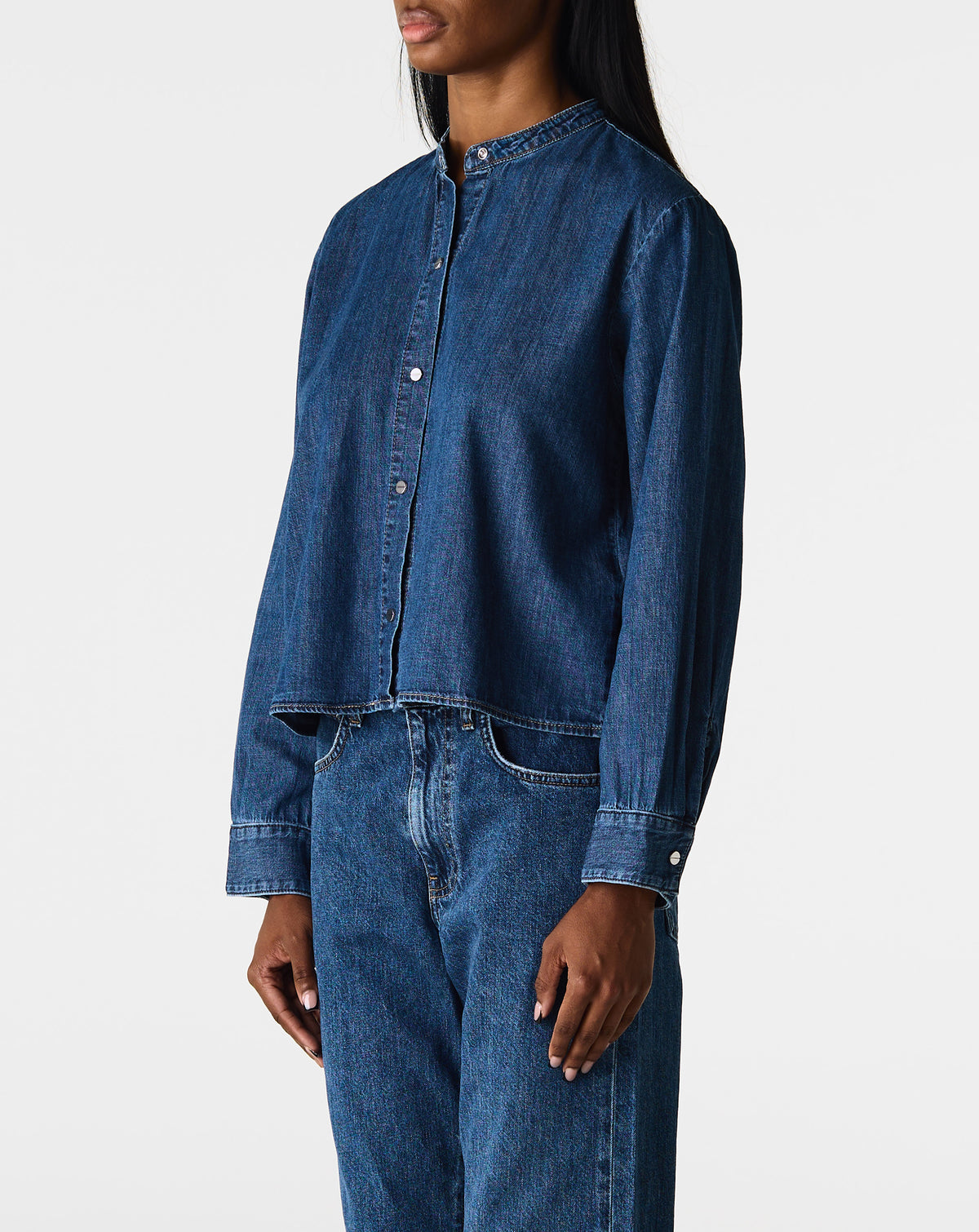 3/4 Siv Shirt Collar Stand