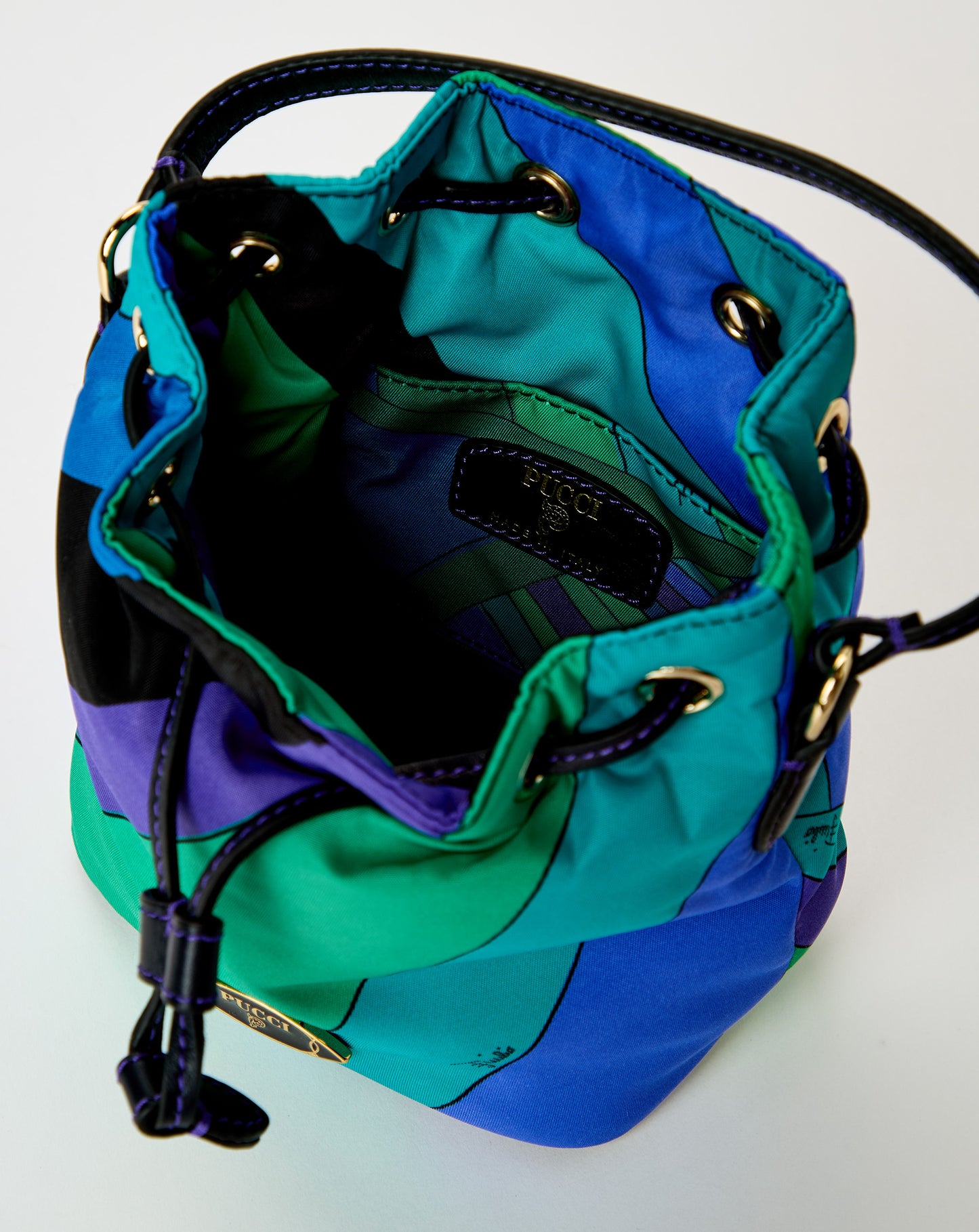 Nylon Mini Bucket Bag