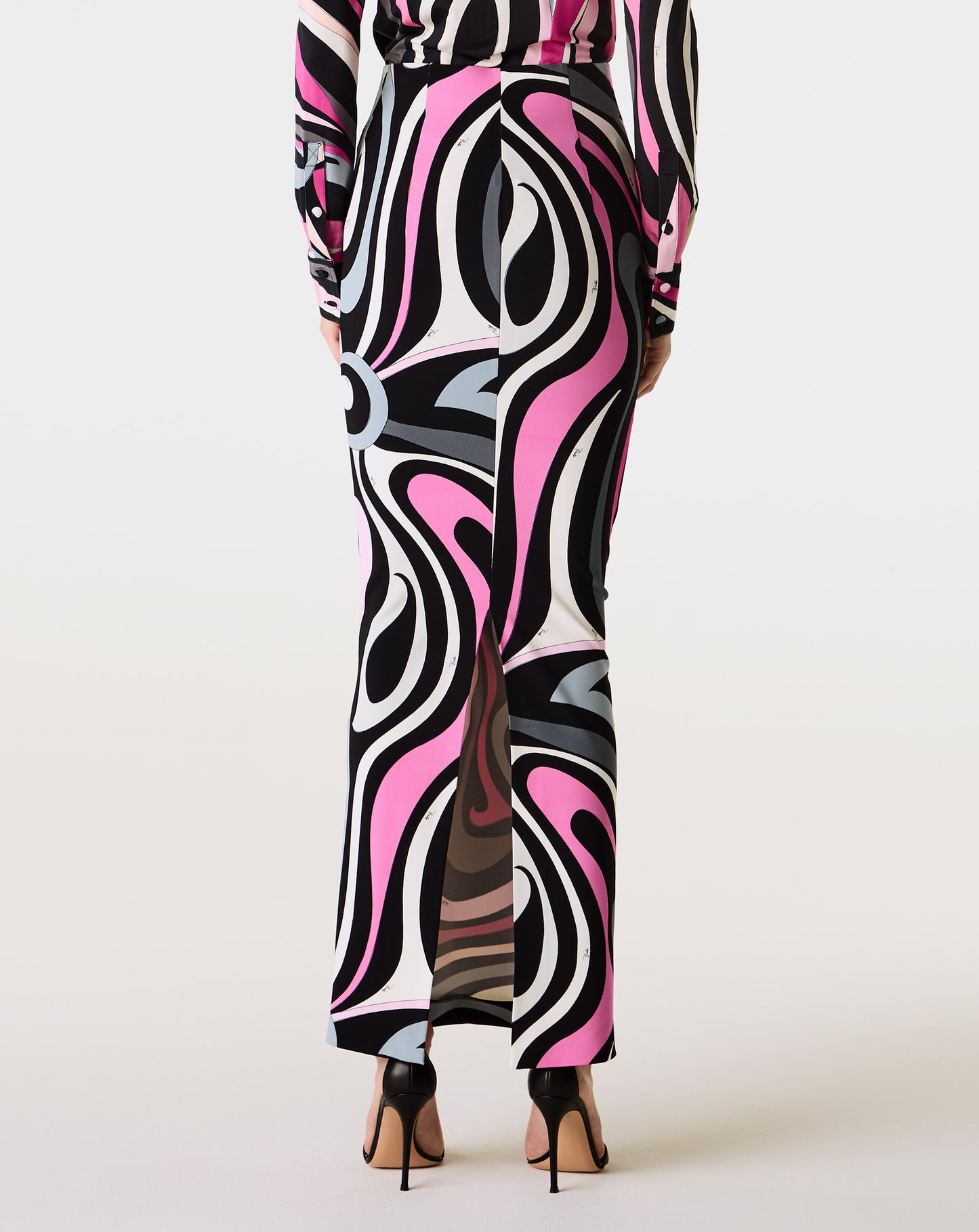Compact Jersey Long Skirt