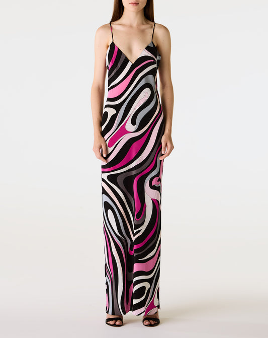 Long CDC Slip Dress