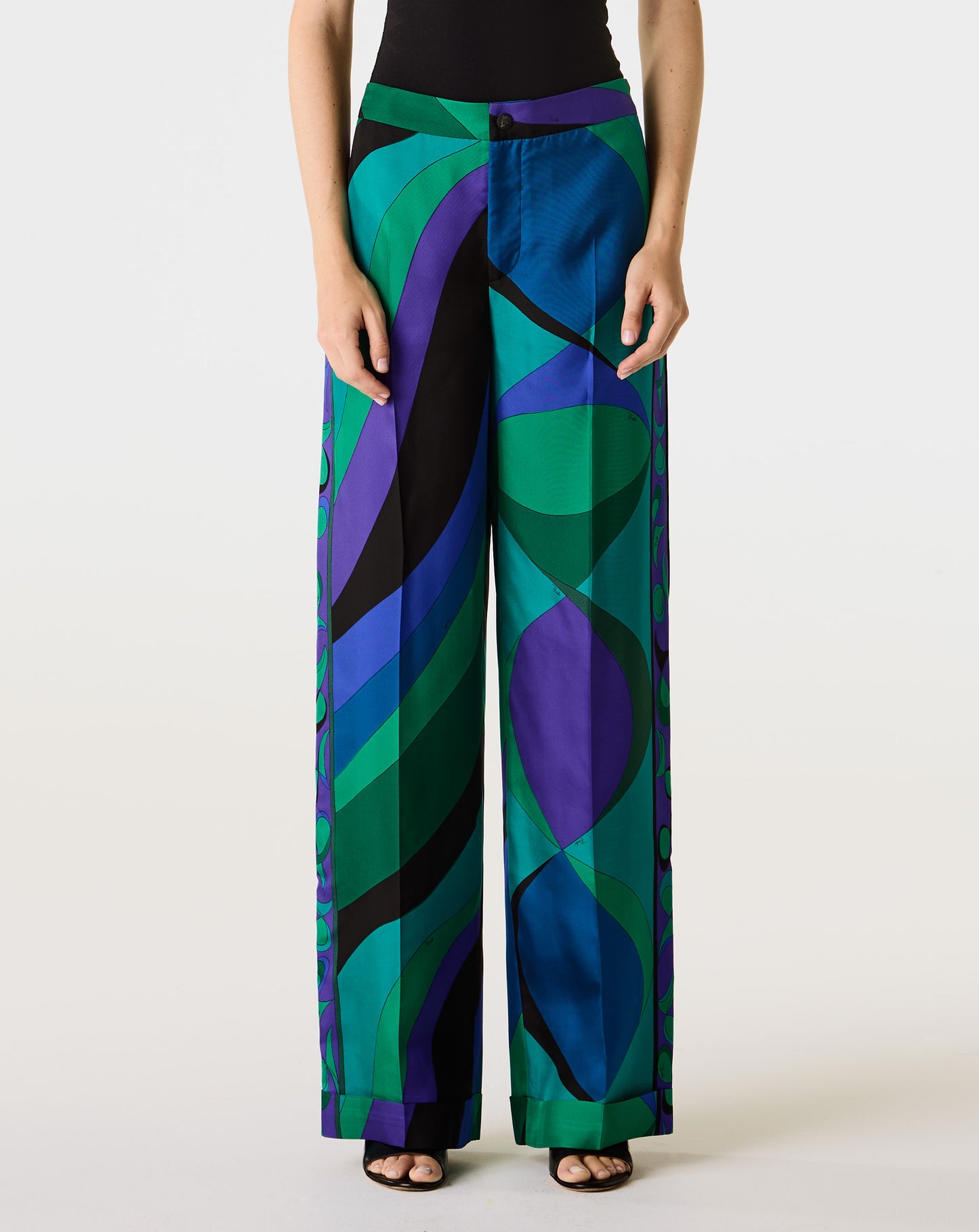 Silk Twill Pants
