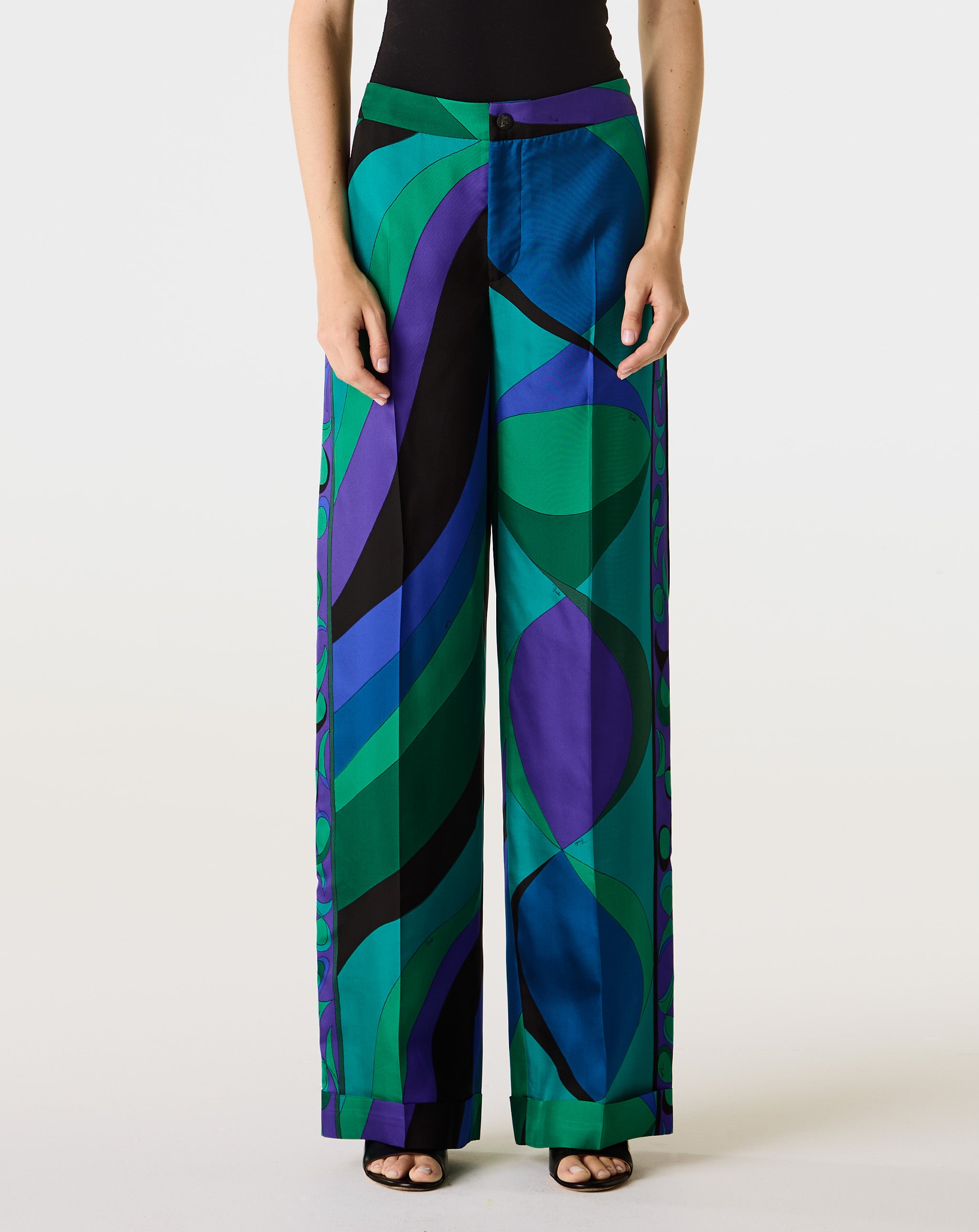 Silk Twill Pants