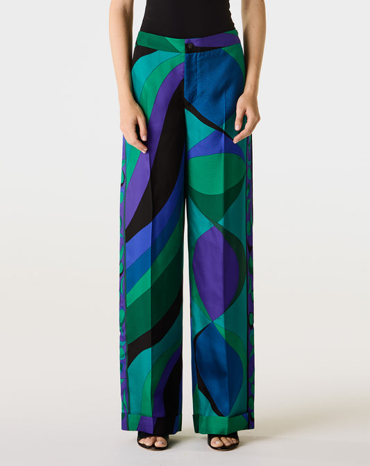 Silk Twill Pants