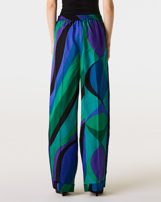 Silk Twill Pants