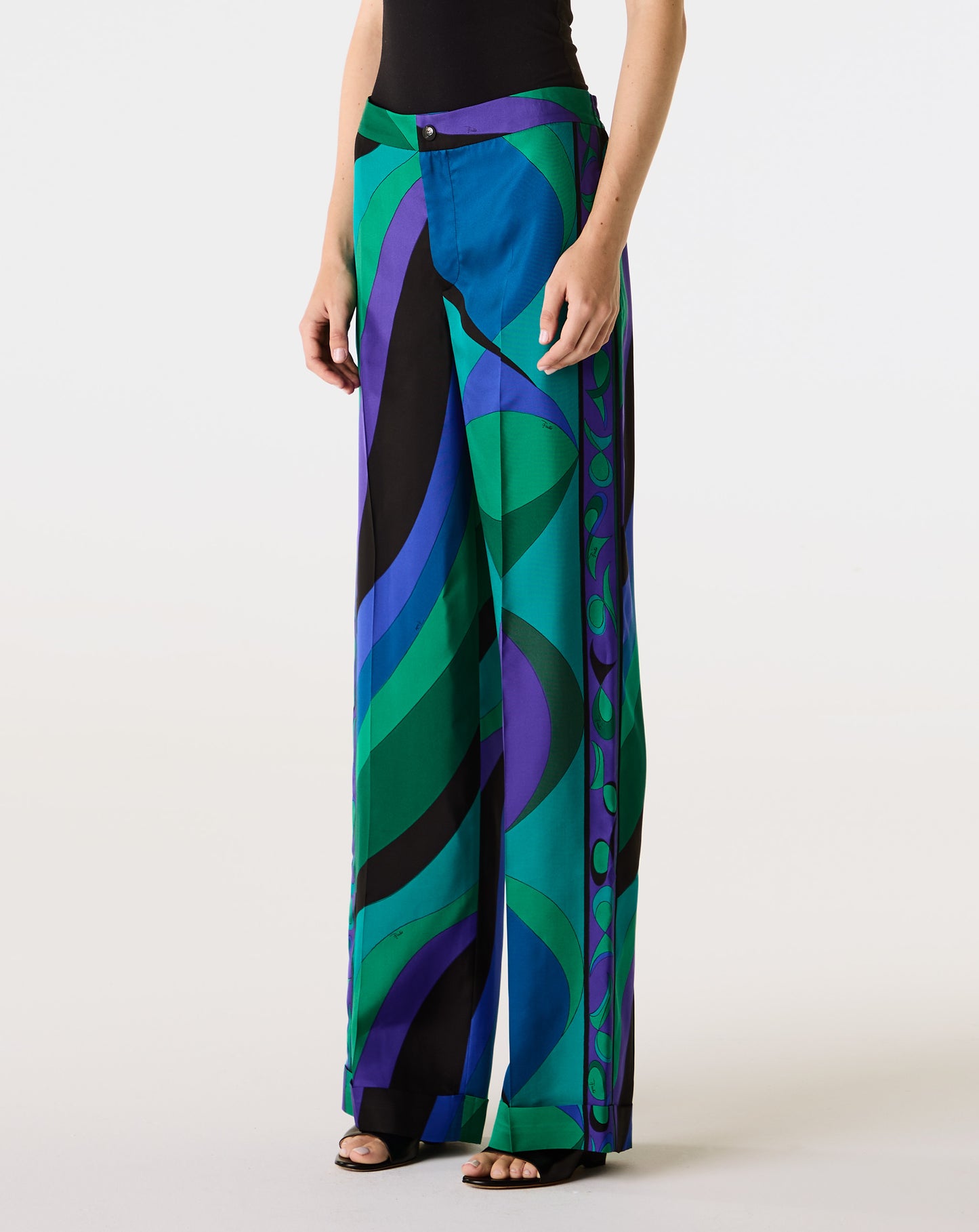Silk Twill Pants