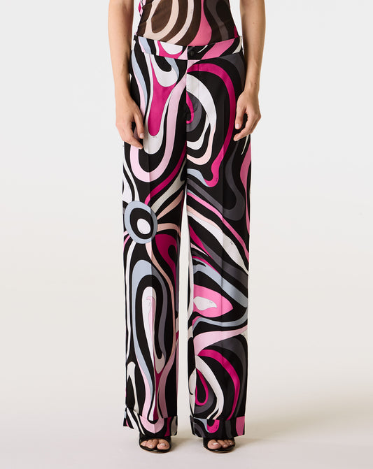 Silk Twill Pants