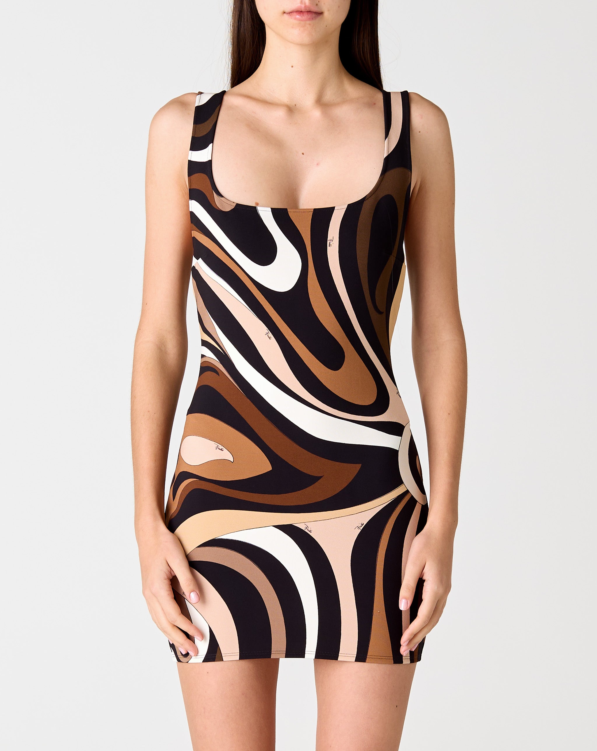 Compact Jersey Tank Dress