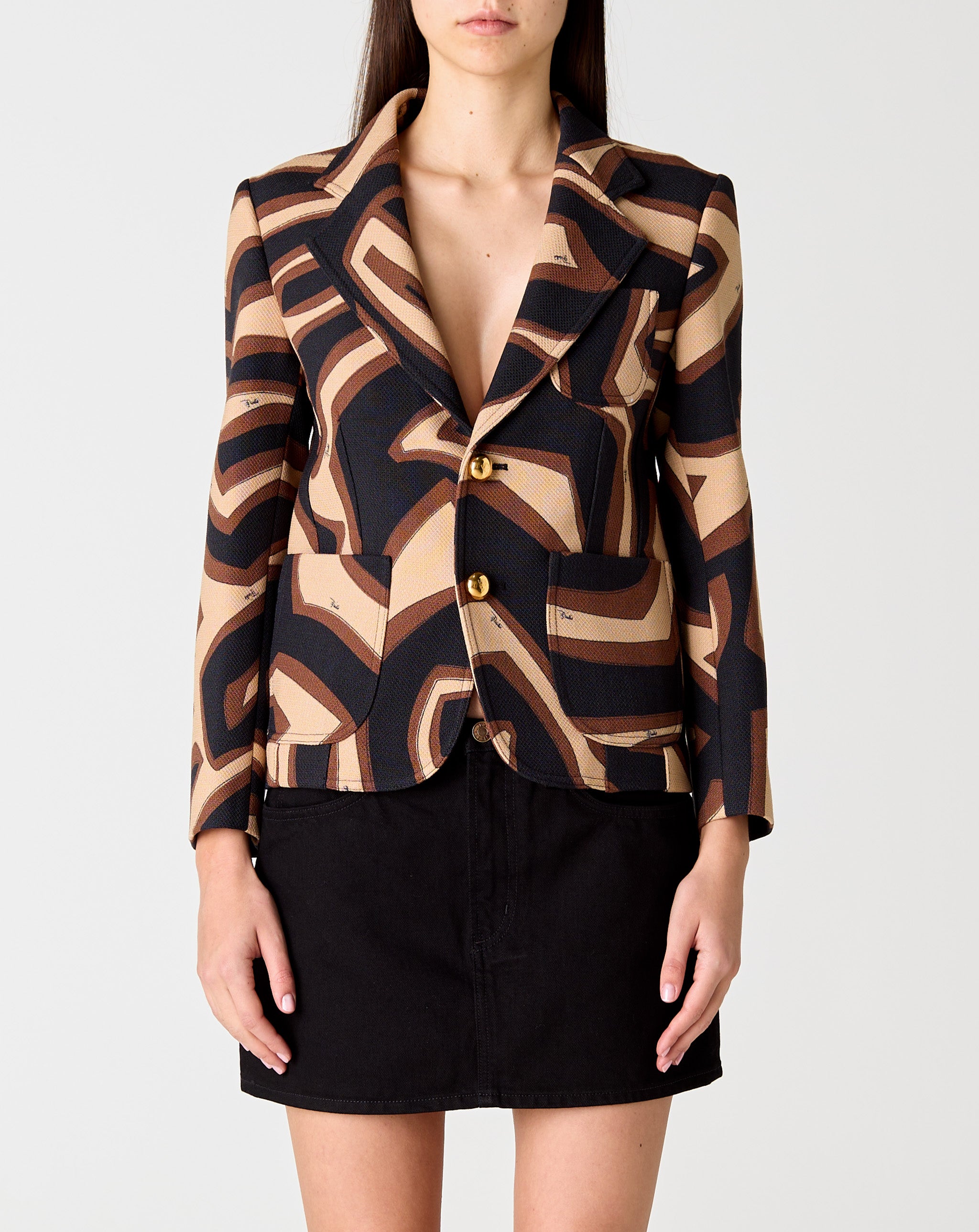 Grand Poudre Fitted Jacket