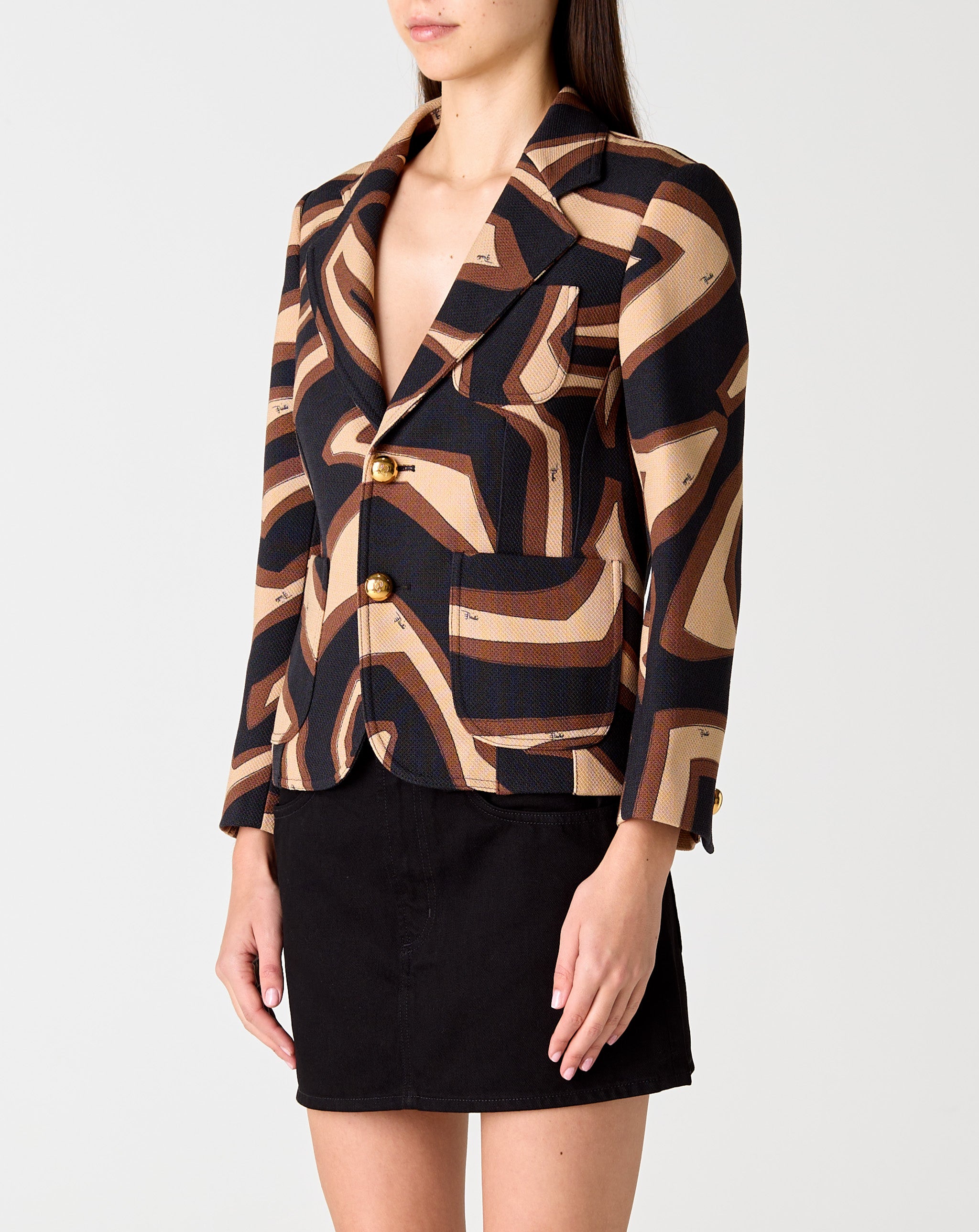 Grand Poudre Fitted Jacket