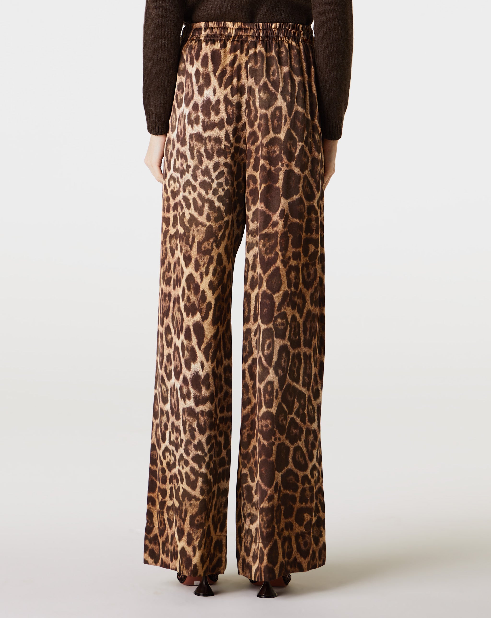 Leopard Print Trousers