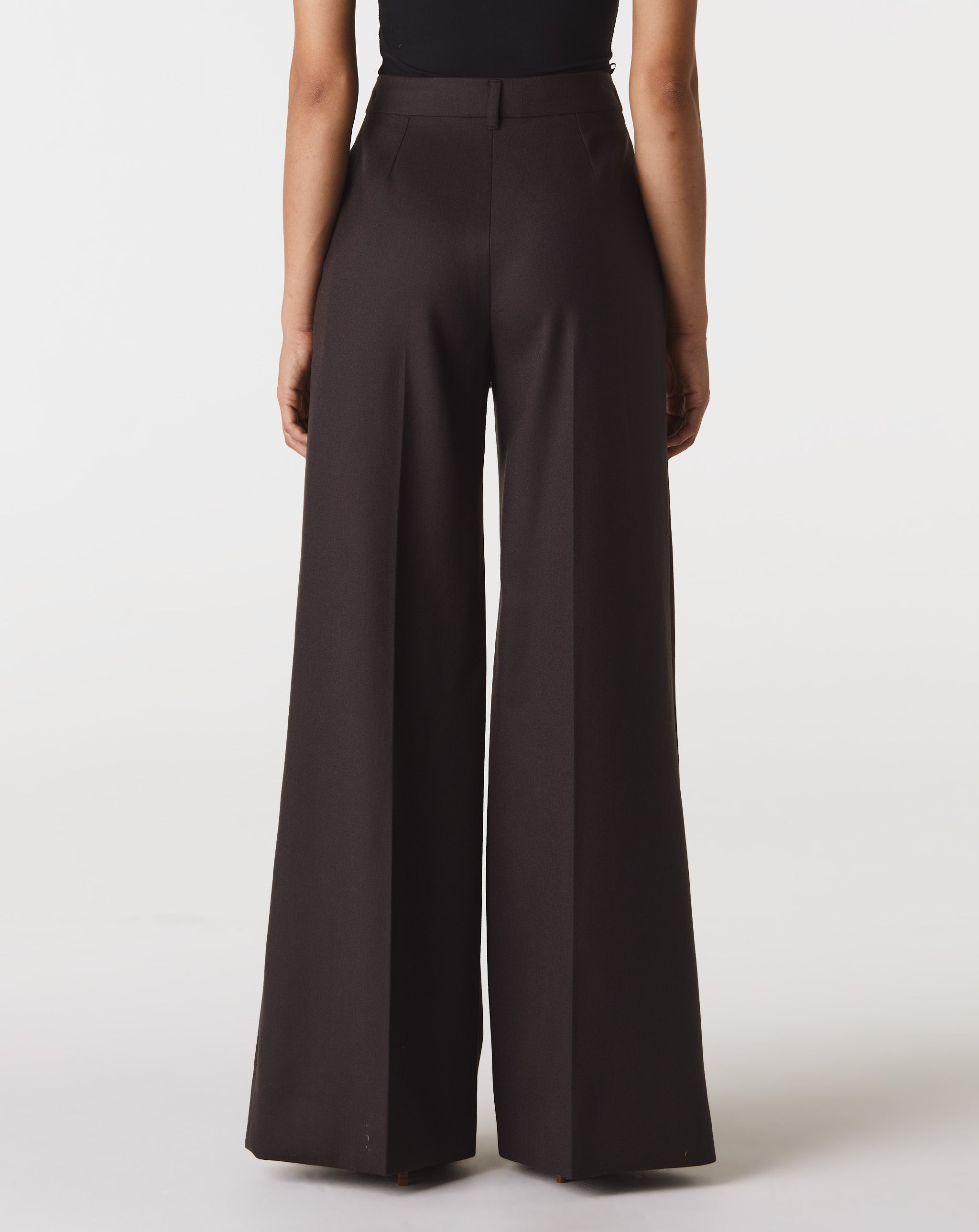 Flannel Flared Trousers