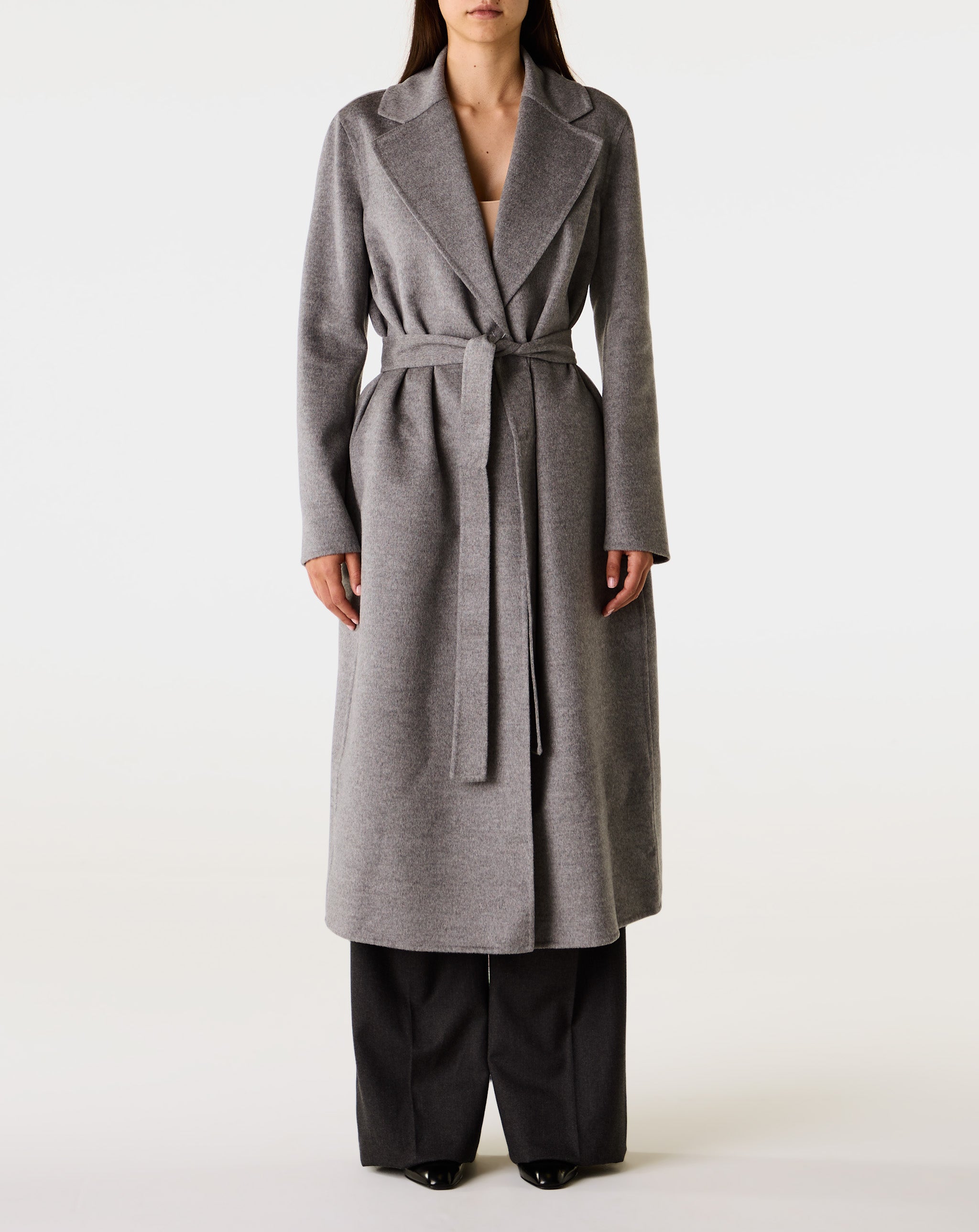 Double Face Wrap Coat