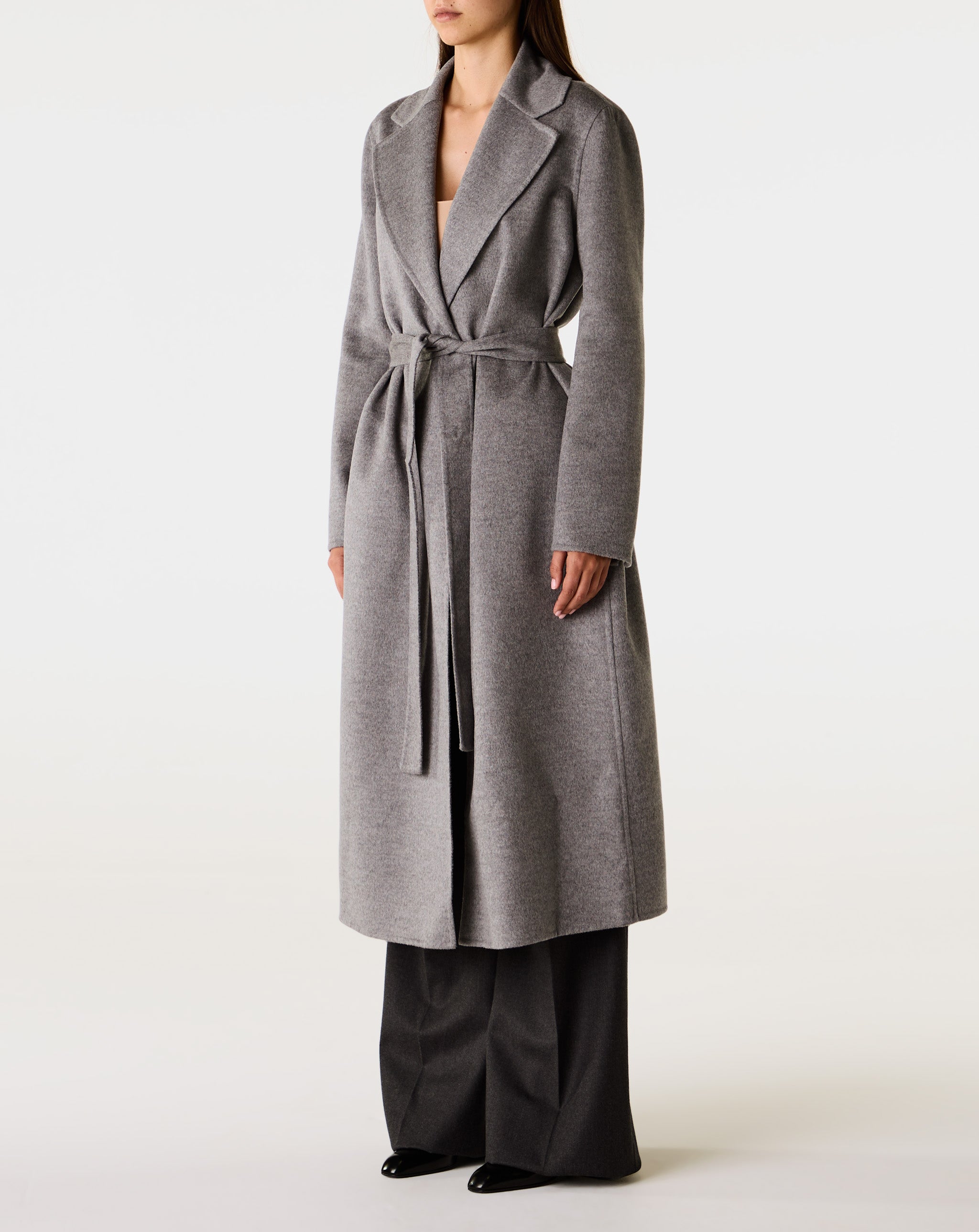 Double Face Wrap Coat