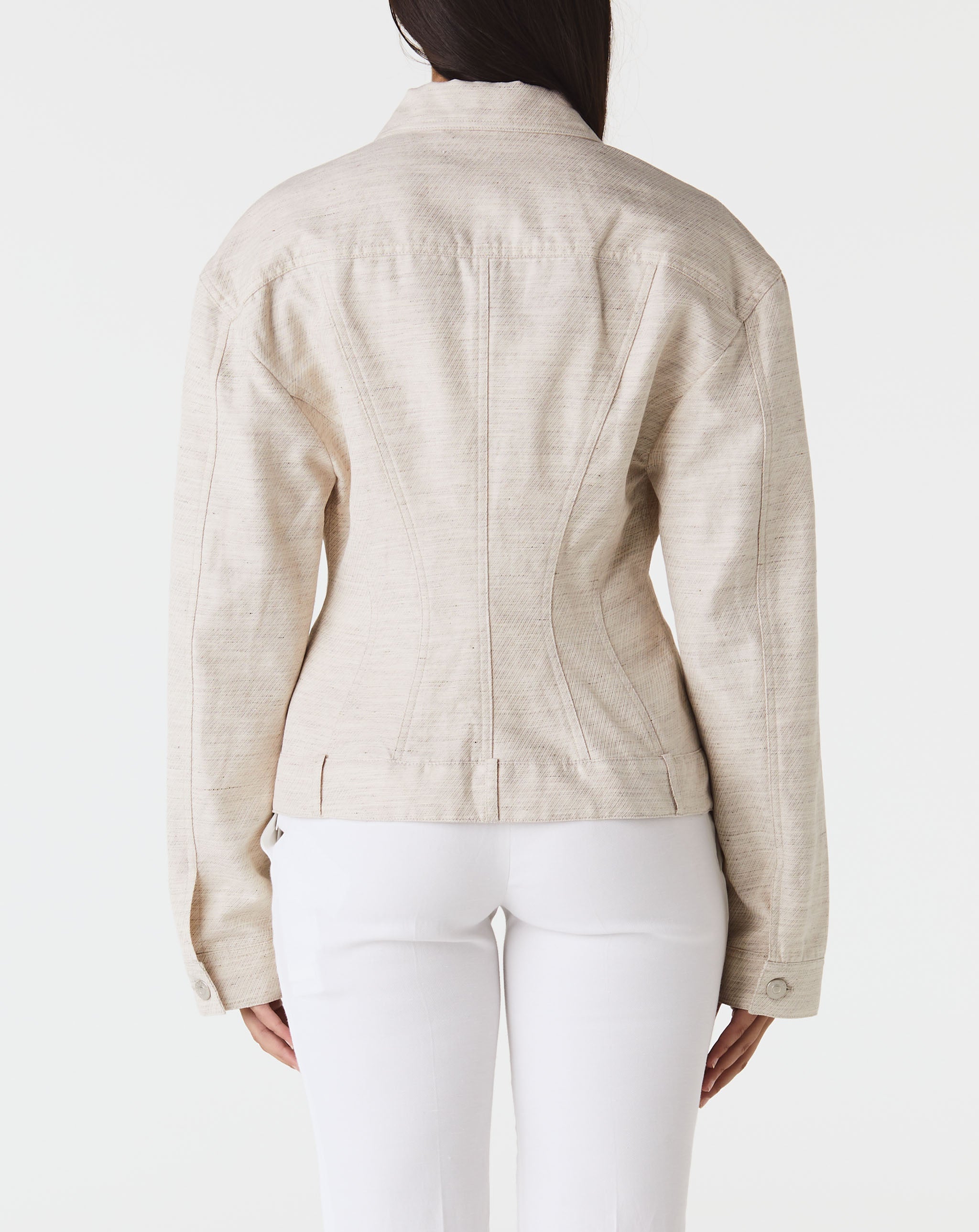 Waisted Buttoned Jacket