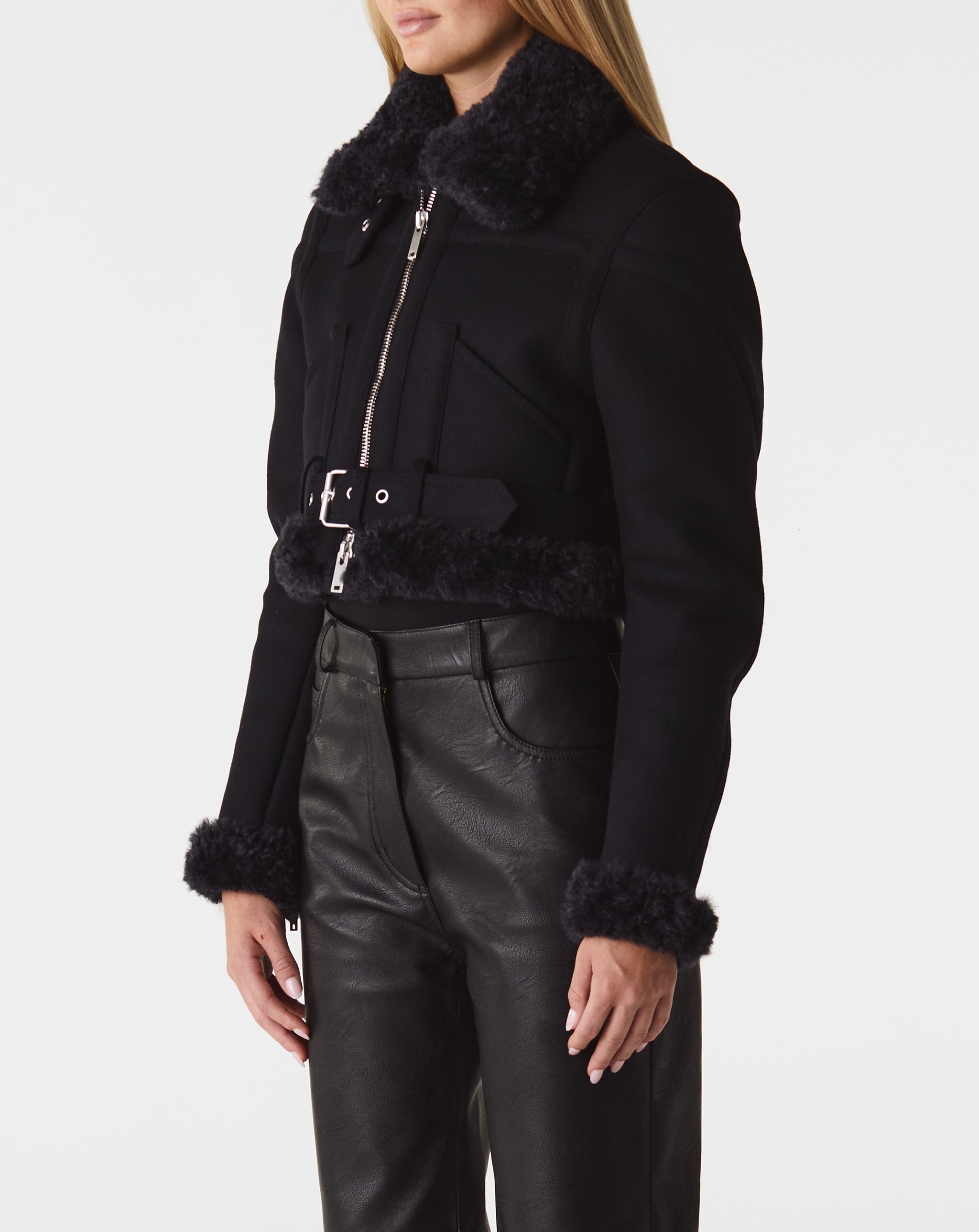 Short Aviator Jacket