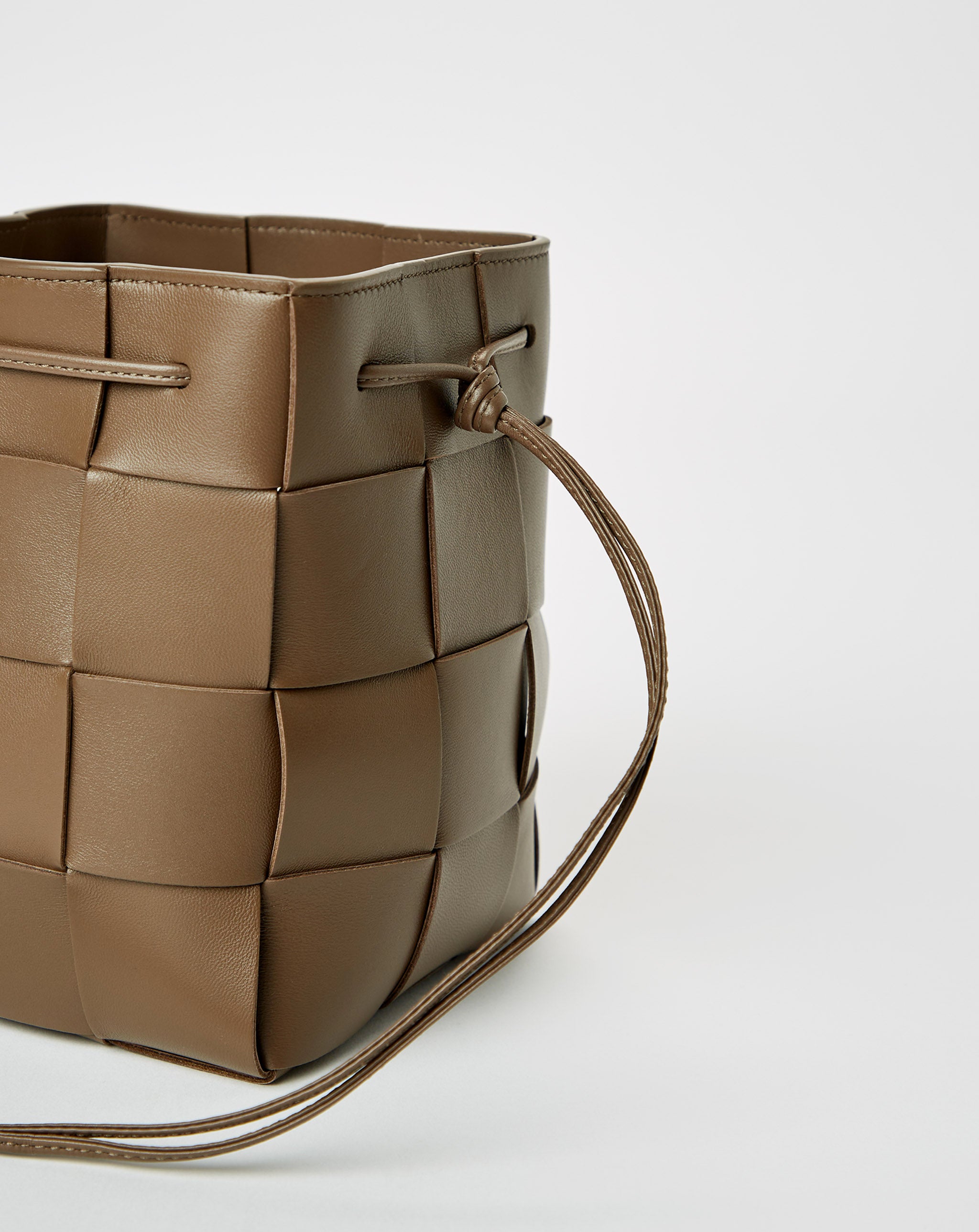Small Cassette Cross Body Bucket