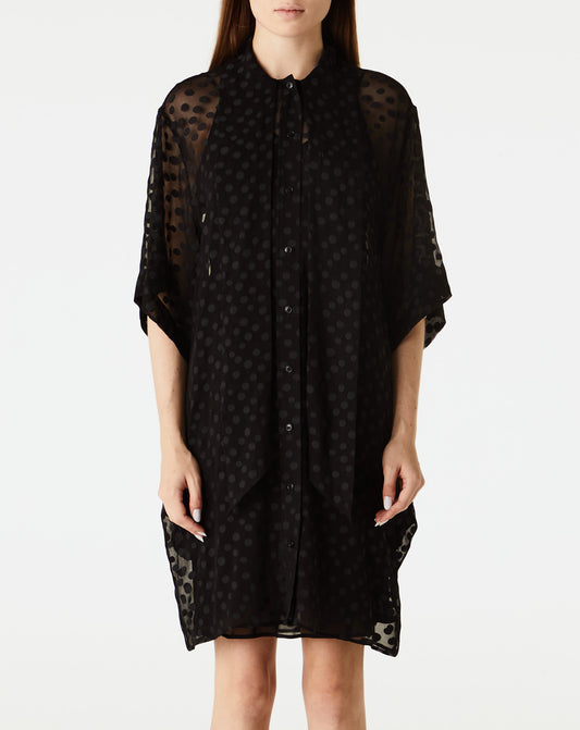 Creponne Dots Tie Dress
