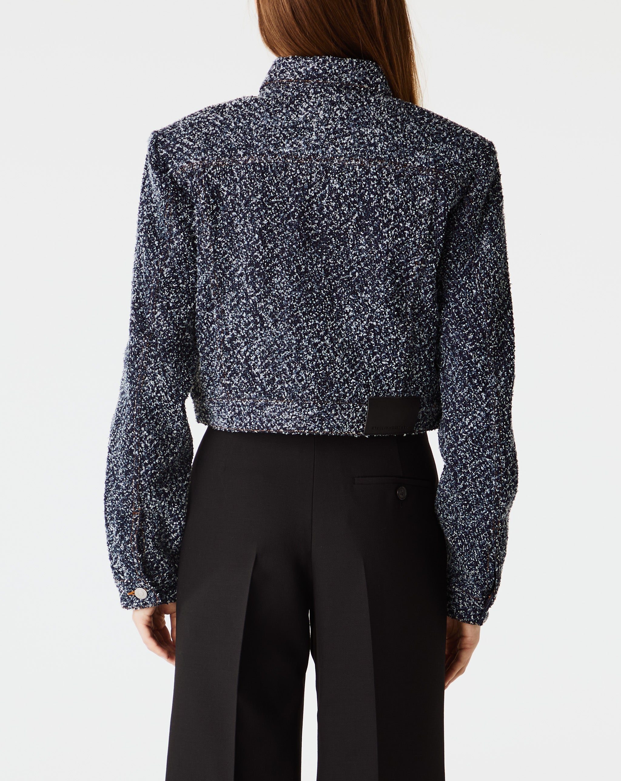 Boucle Denim Jacket