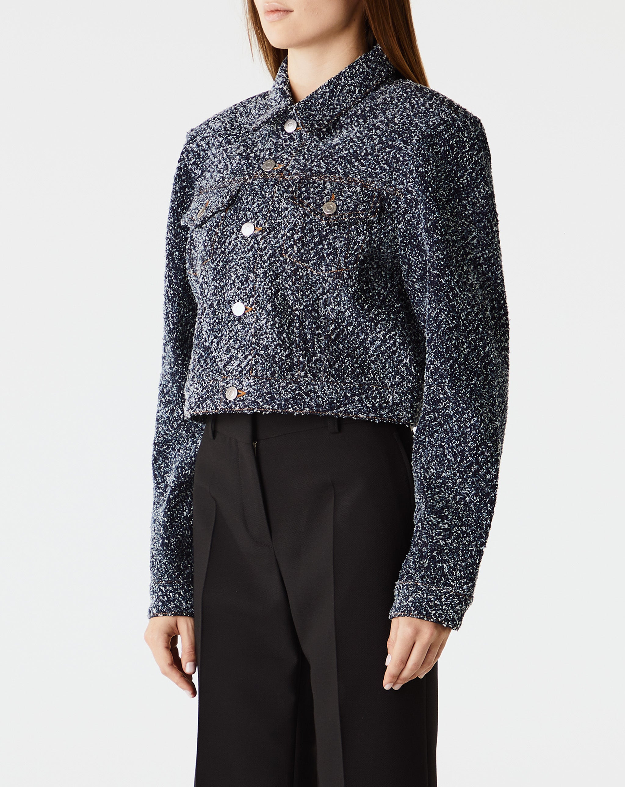 Boucle Denim Jacket