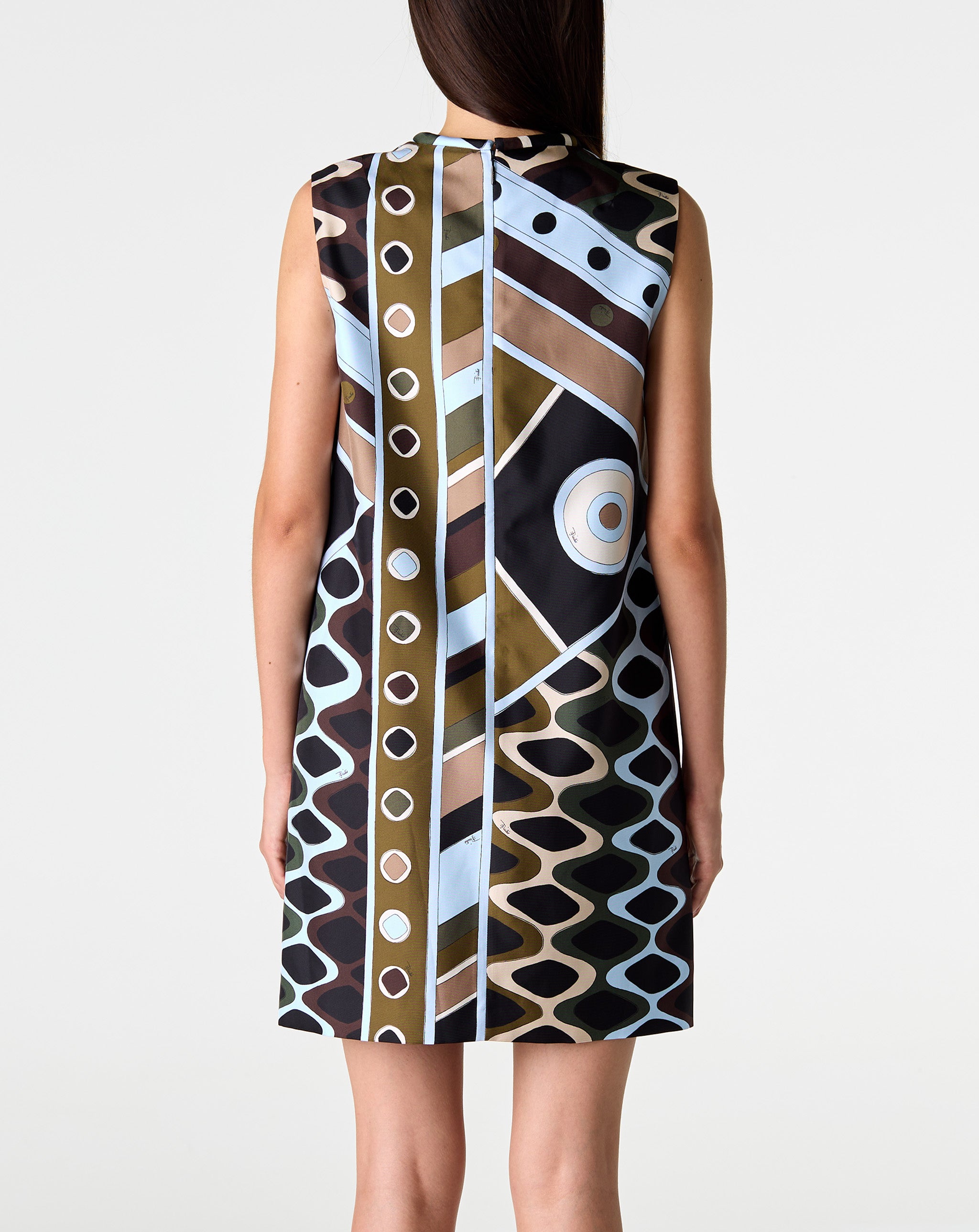 Silk Twill S/L Dress