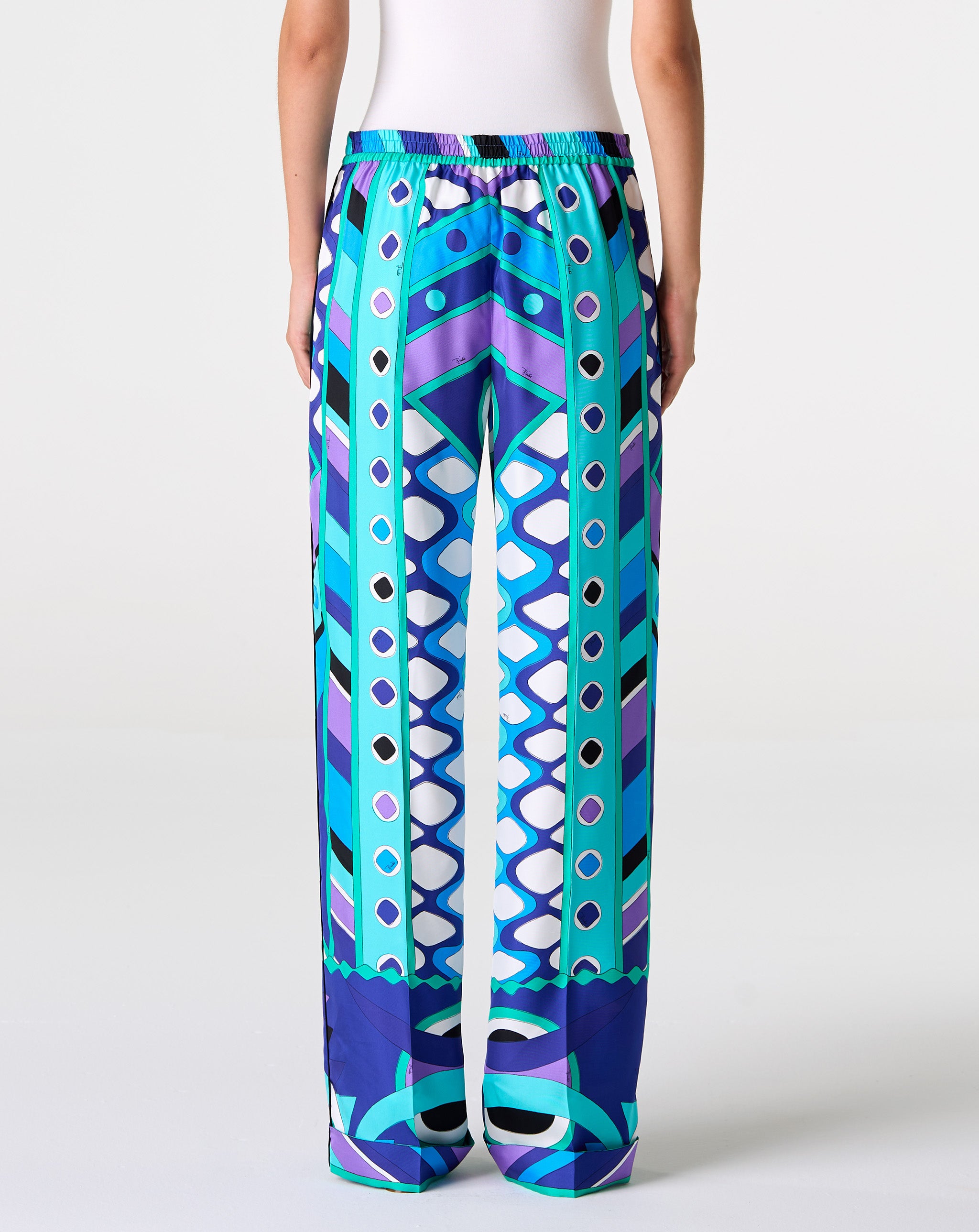 Silk Twill Pants