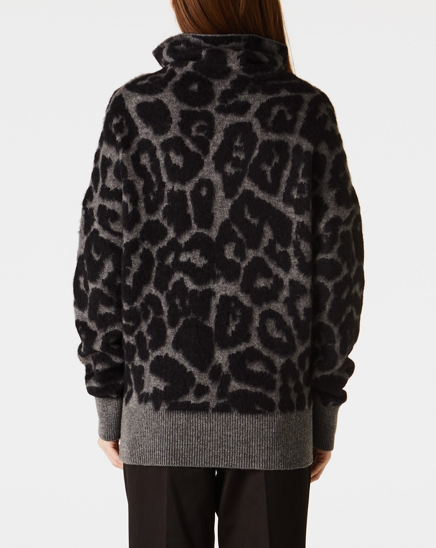 Leopard Jacquard Jumper
