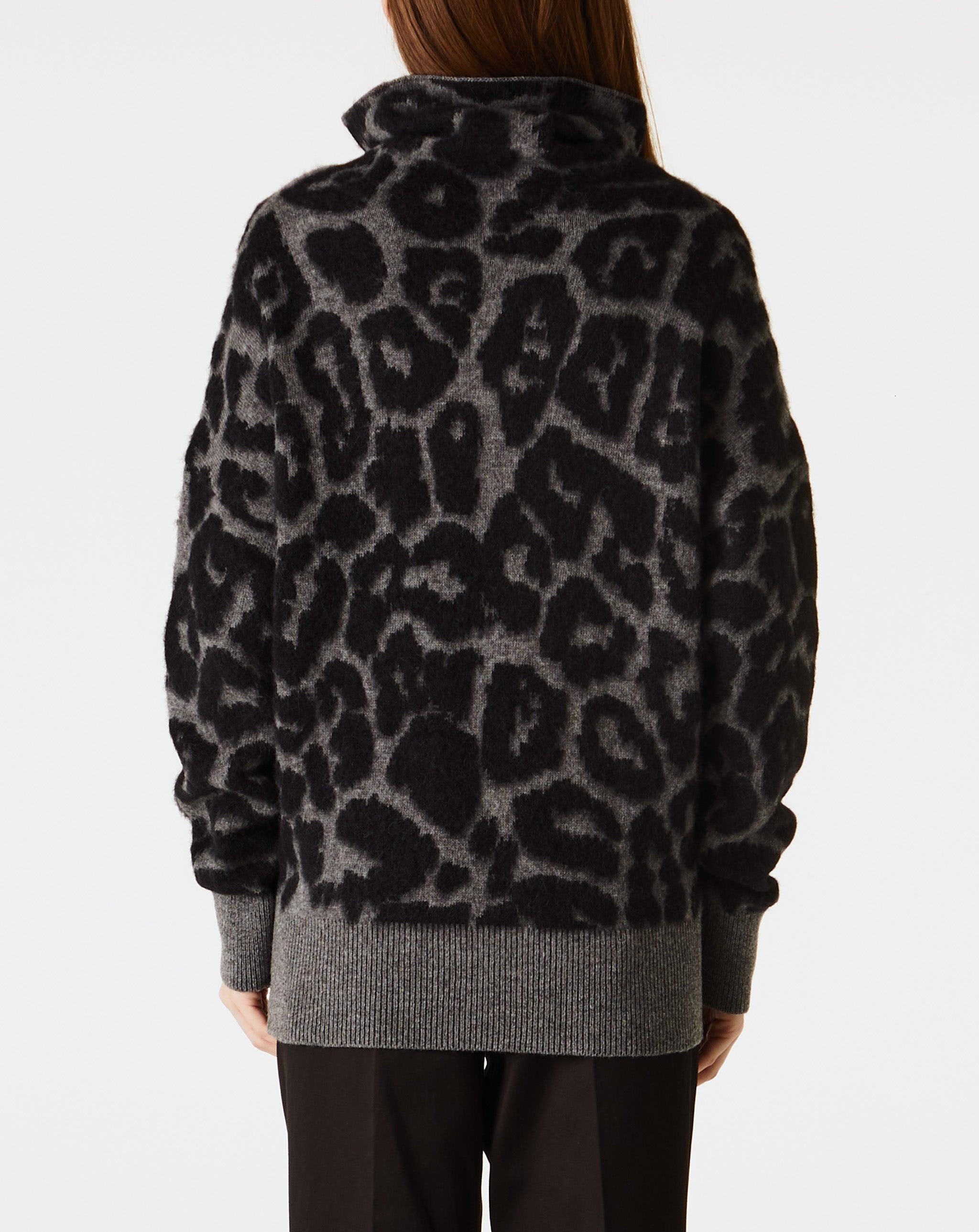 Leopard Jacquard Jumper