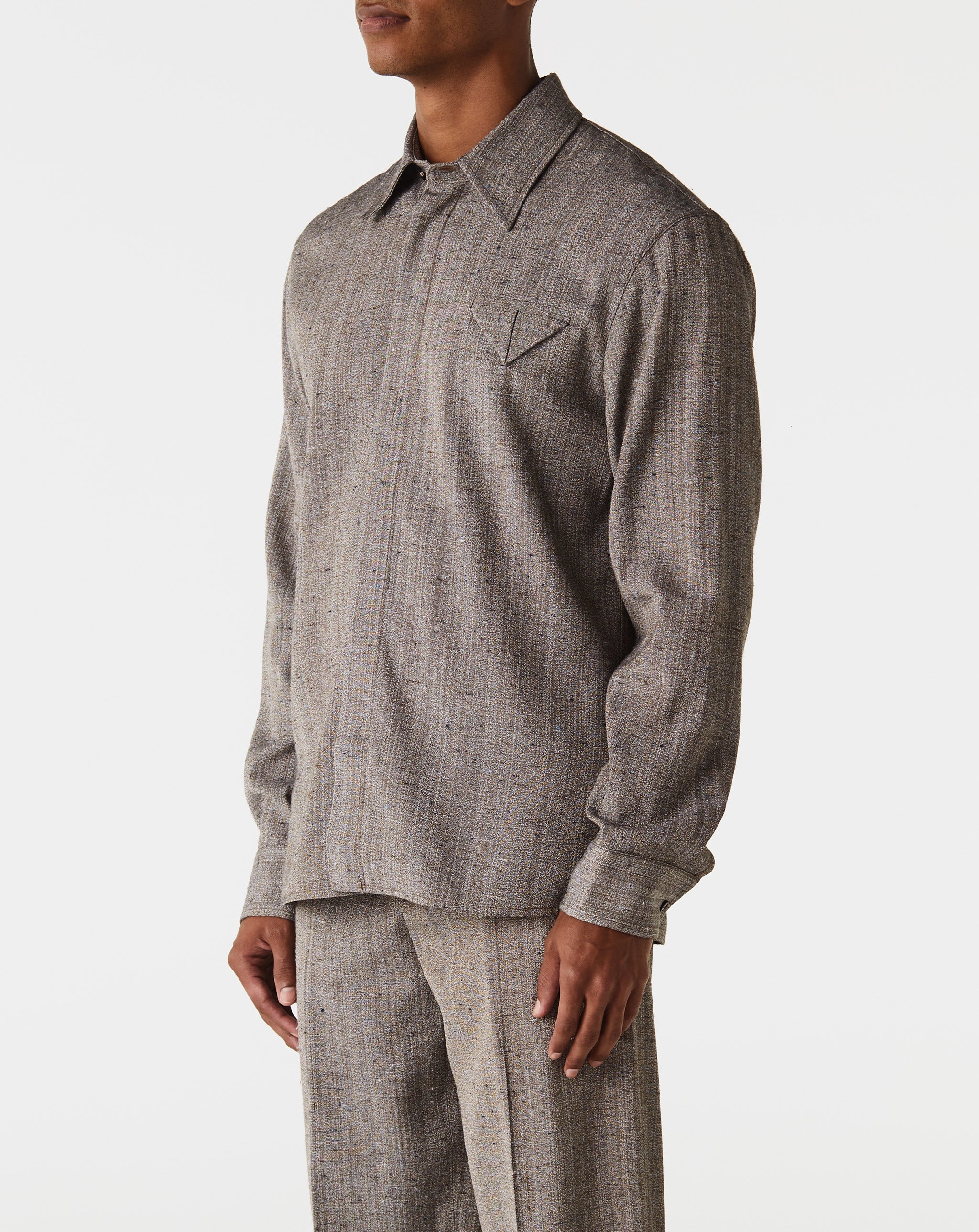 Knotted Silk Shirt