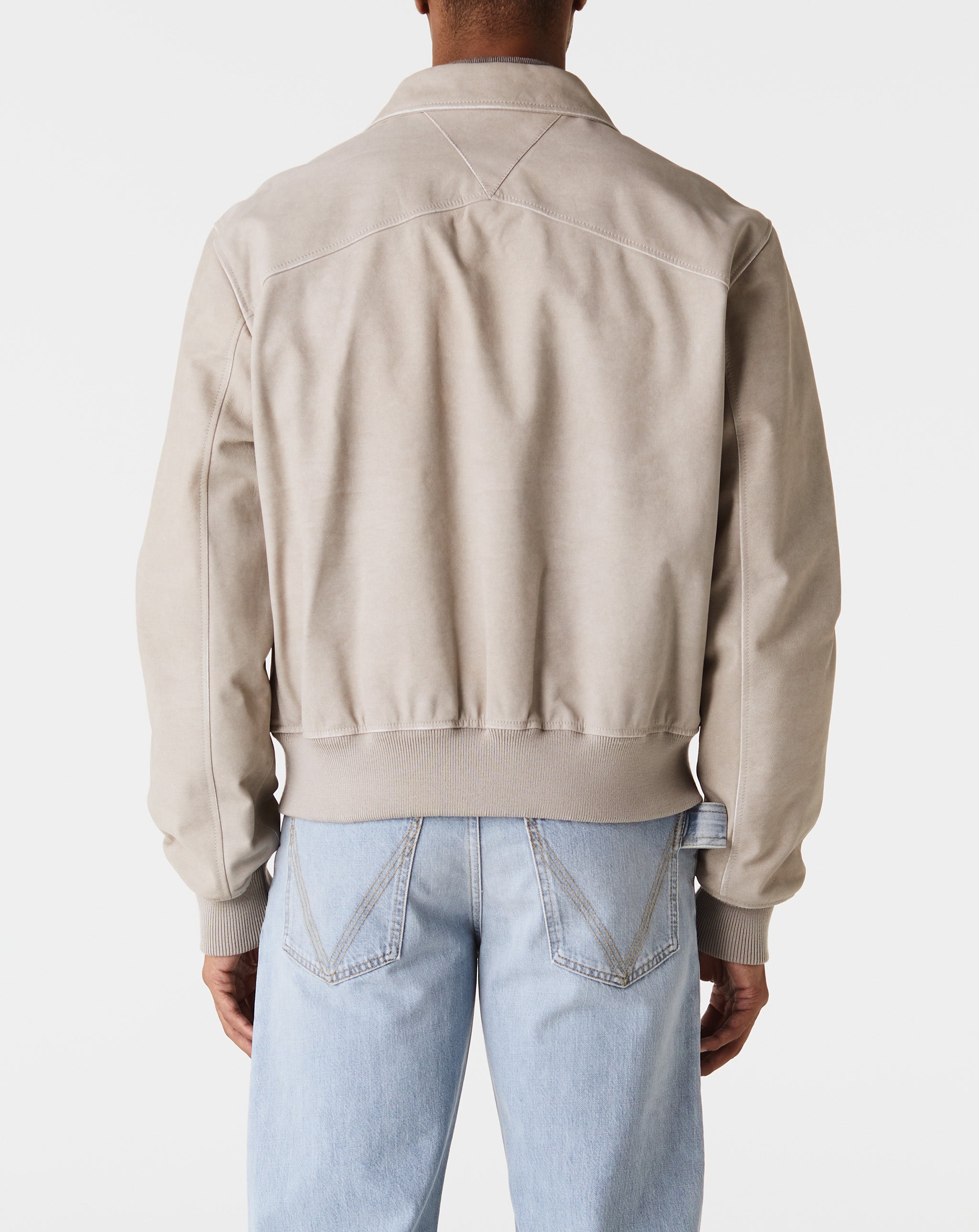 Chino Printed Nubuck Blouson
