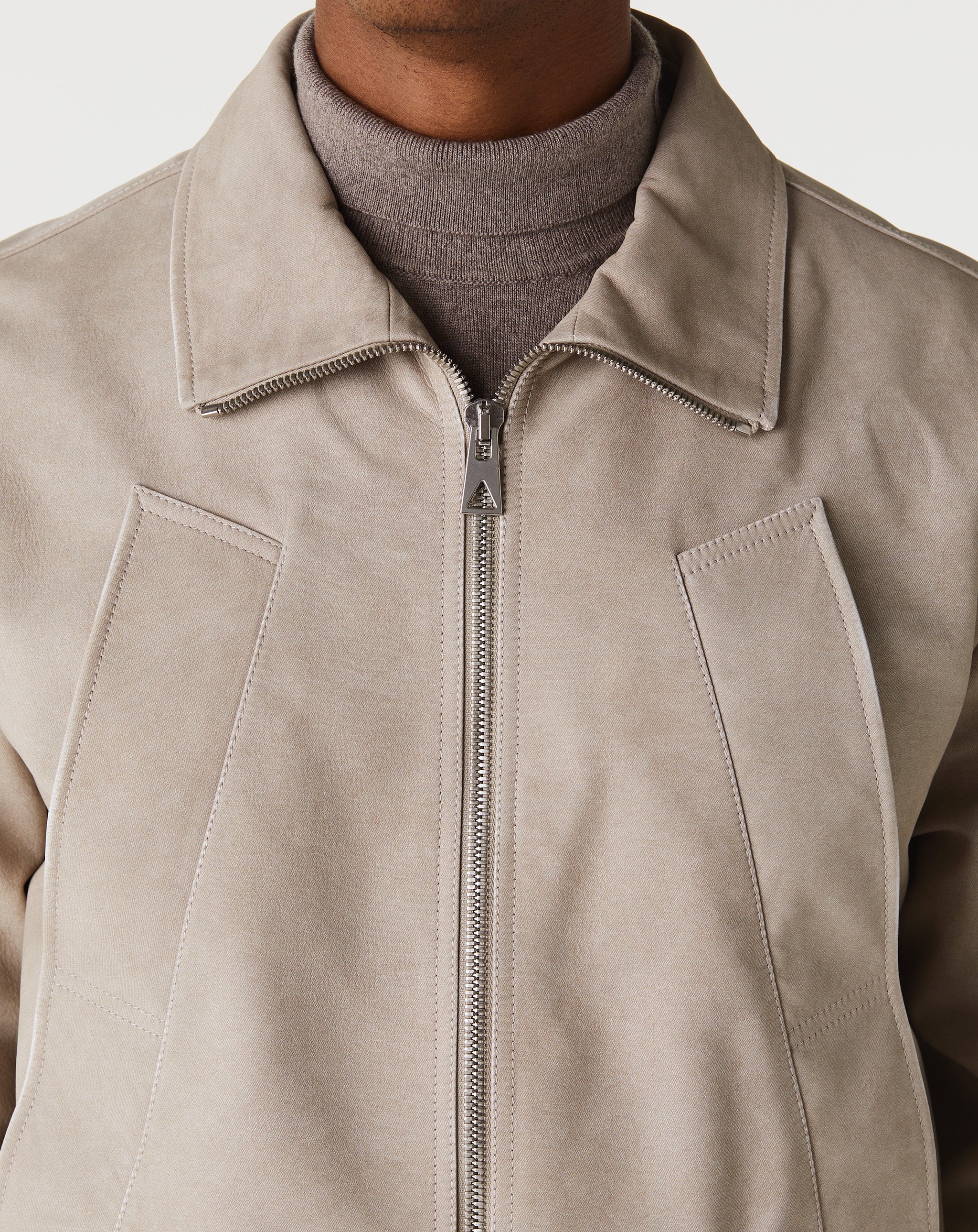 Chino Printed Nubuck Blouson