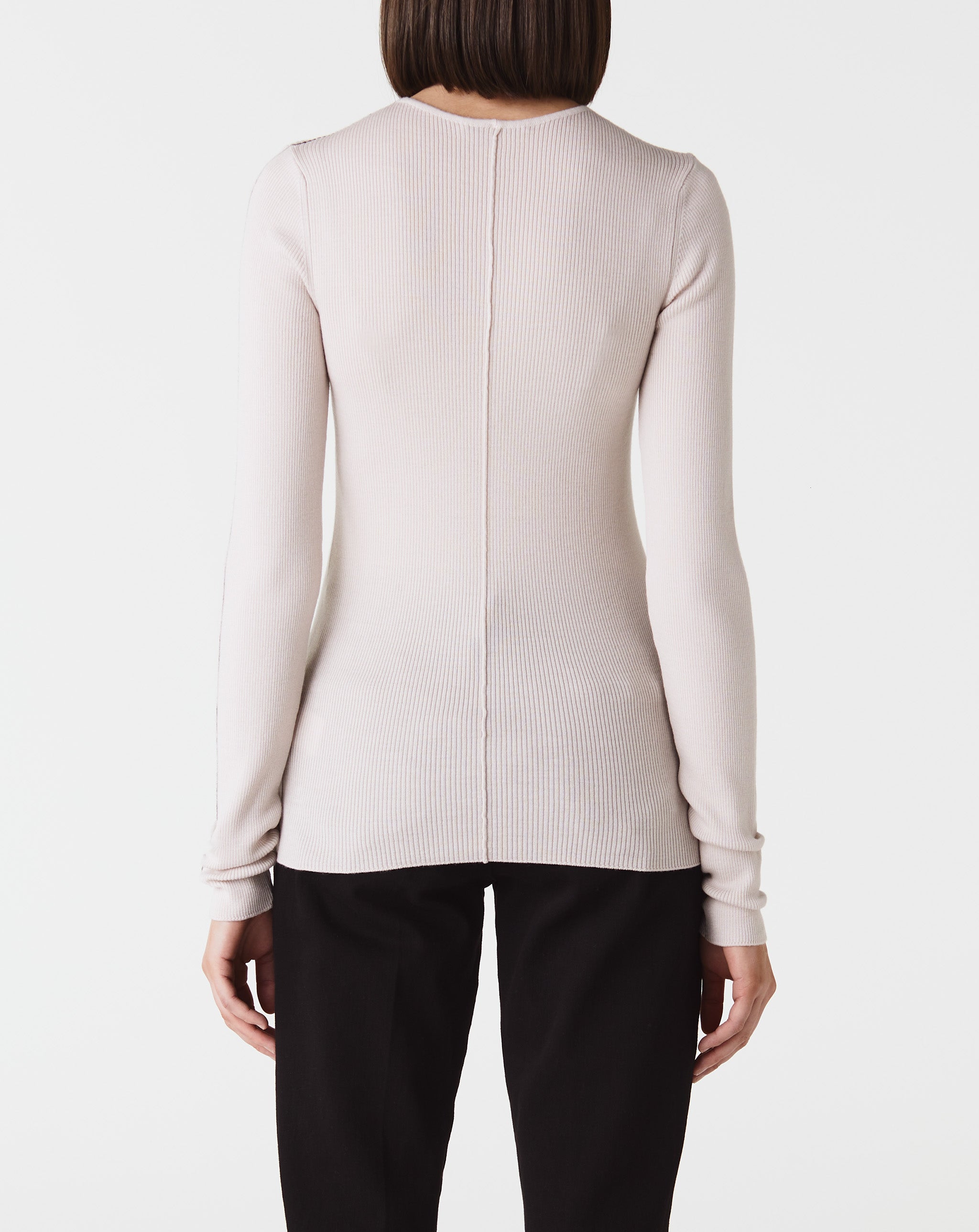 Long Sleeve Rib Knit Top