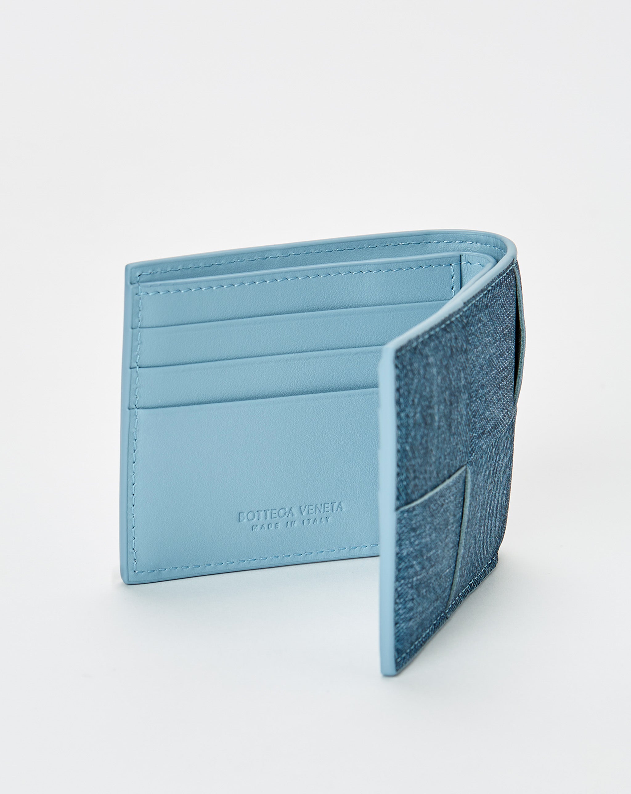 Denim Leather Billfold