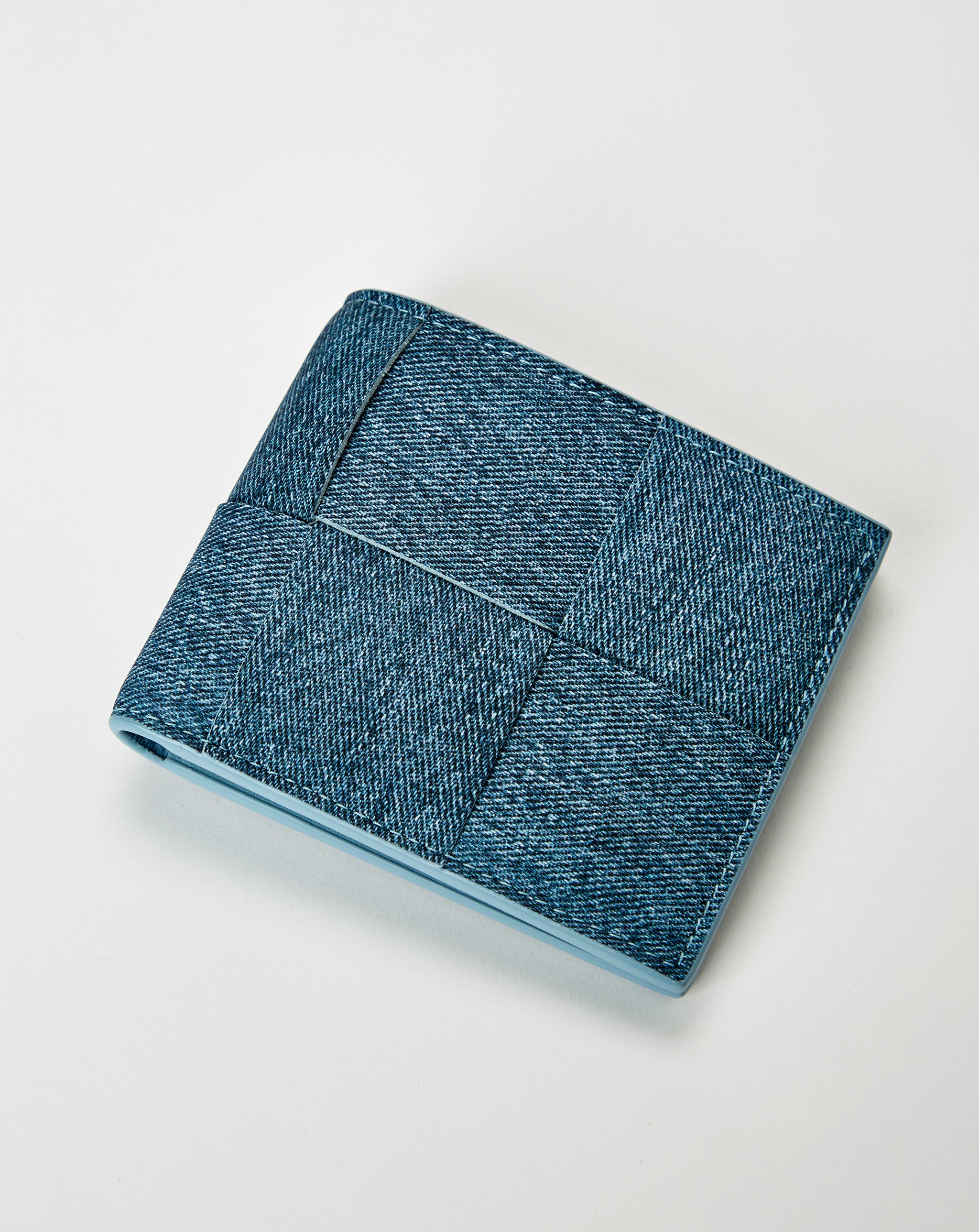 Denim Leather Billfold